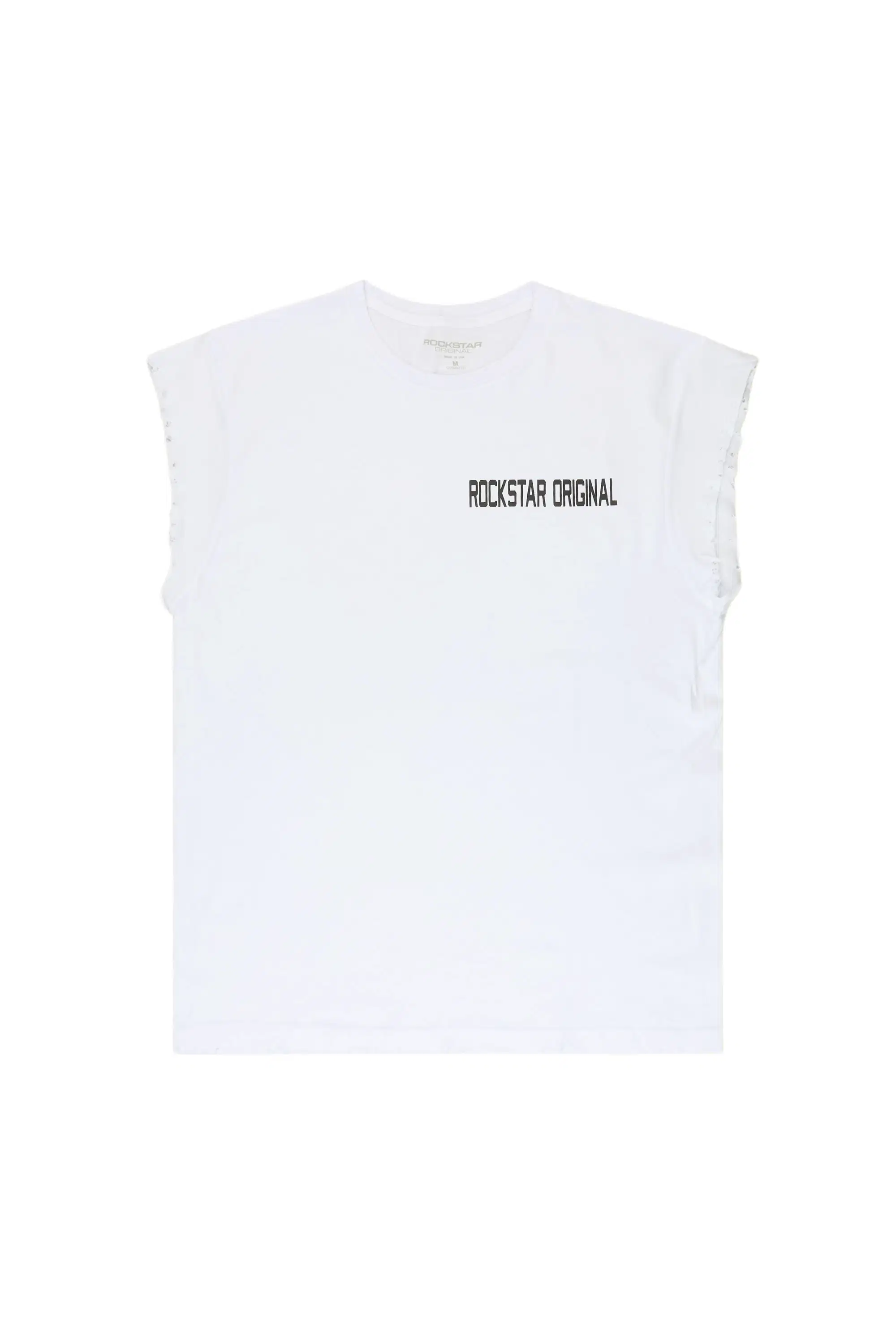 Corven White Cut Off T-Shirt