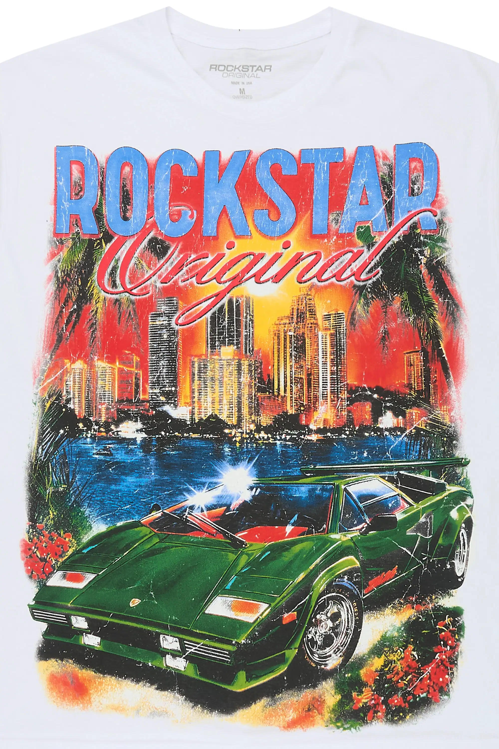Jhaezar White Oversized Graphic T-Shirt - Image 7