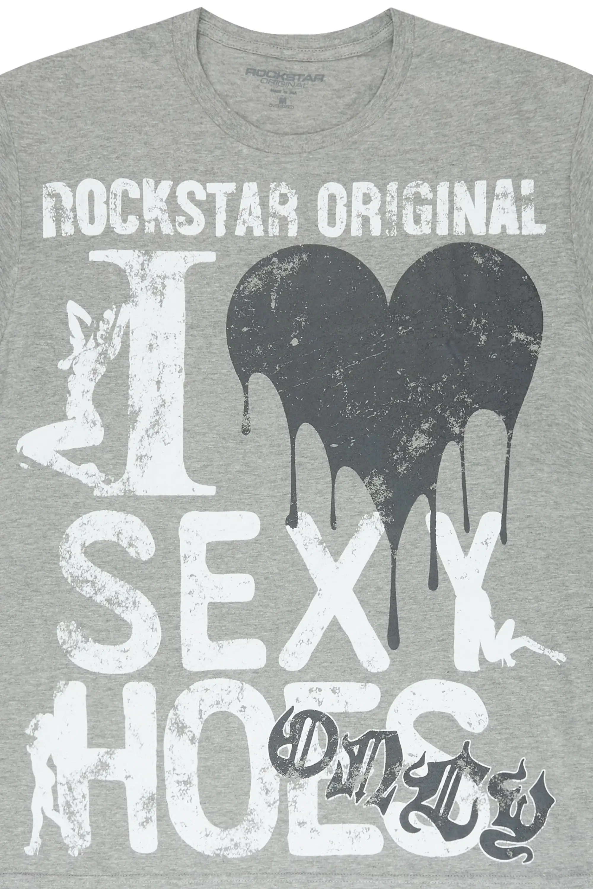 Sovar Grey Oversized Graphic T-Shirt - Image 5