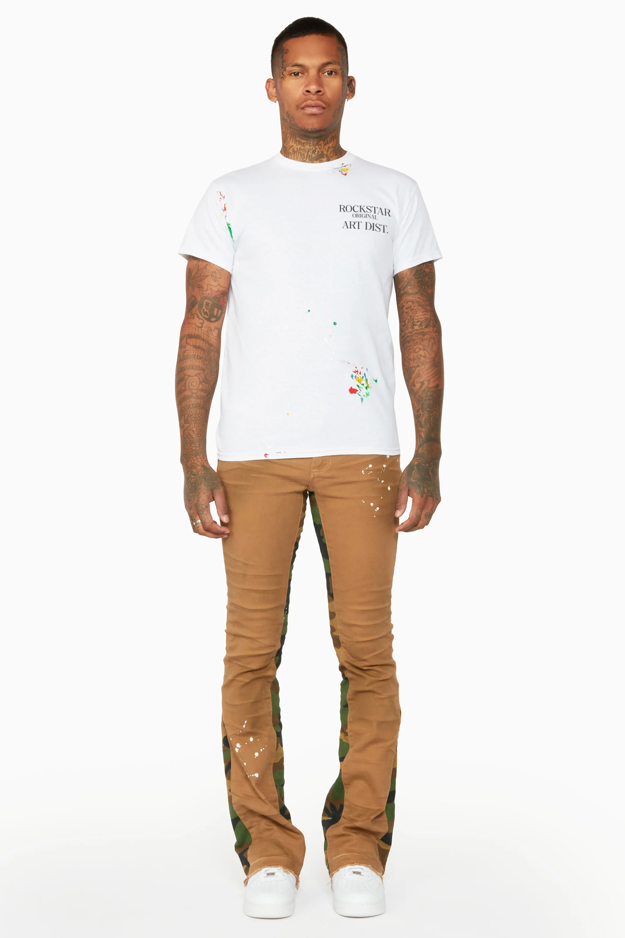 Palmer White Graphic T-Shirt - Image 7