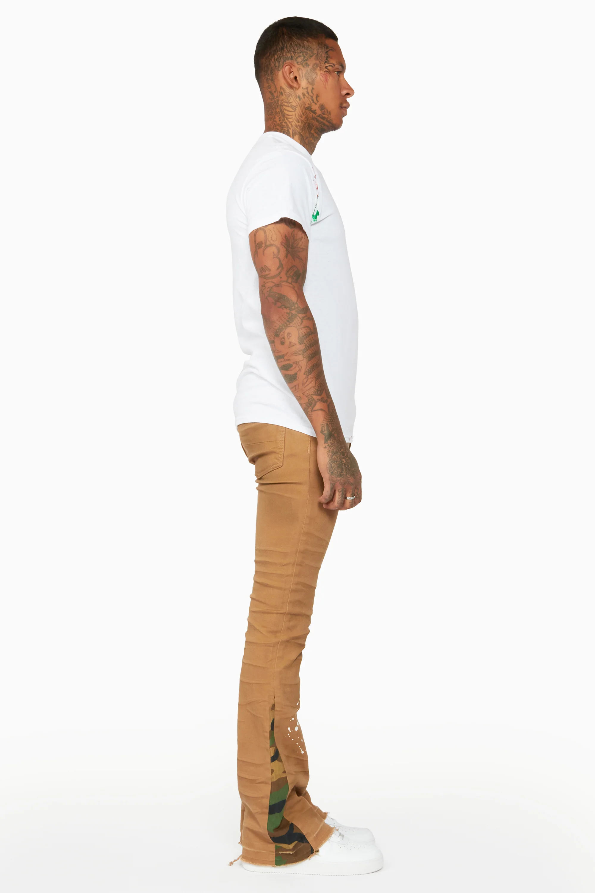 Palmer White Graphic T-Shirt - Image 8