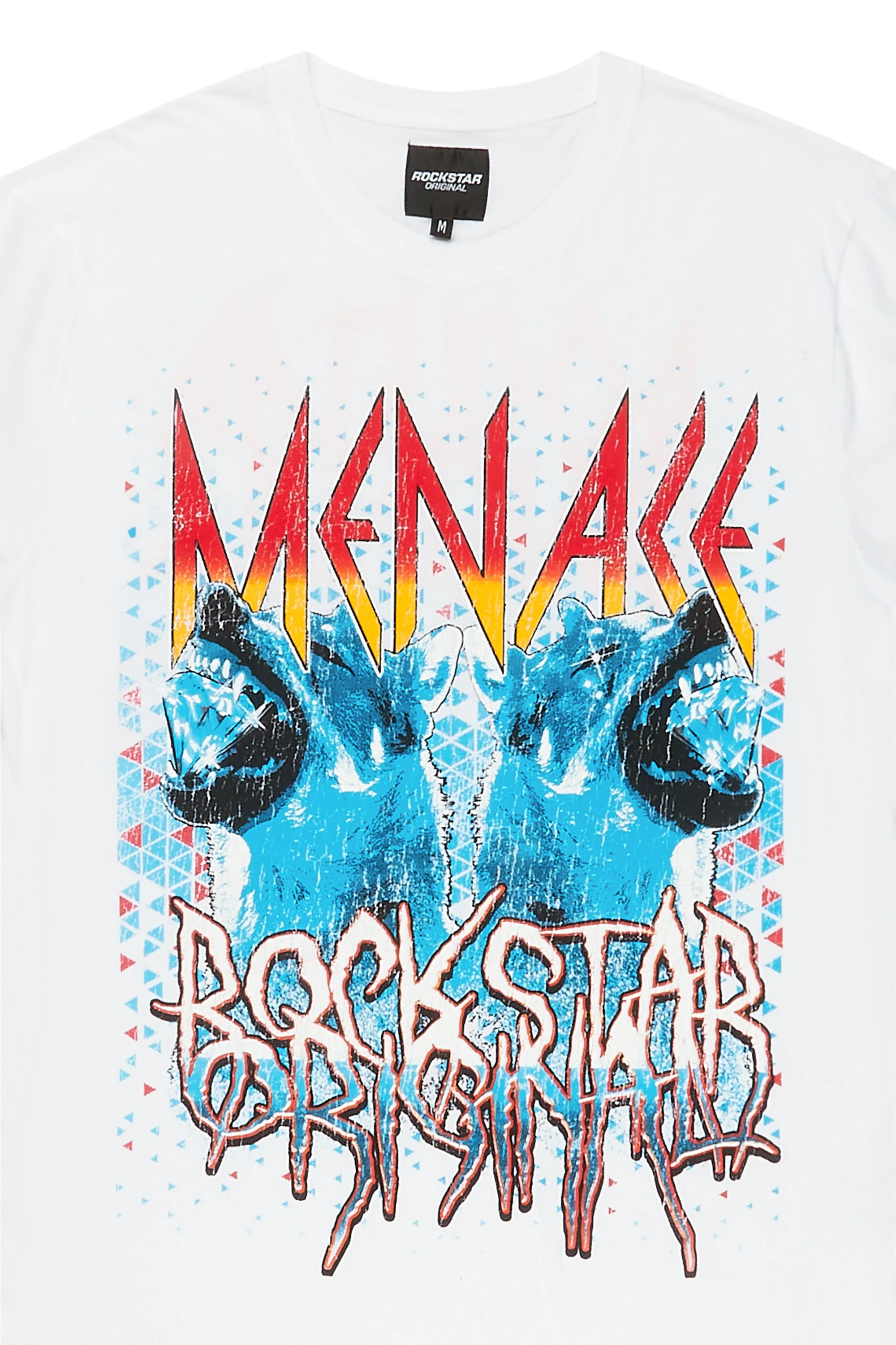 Nophux White Graphic T-Shirt - Image 2
