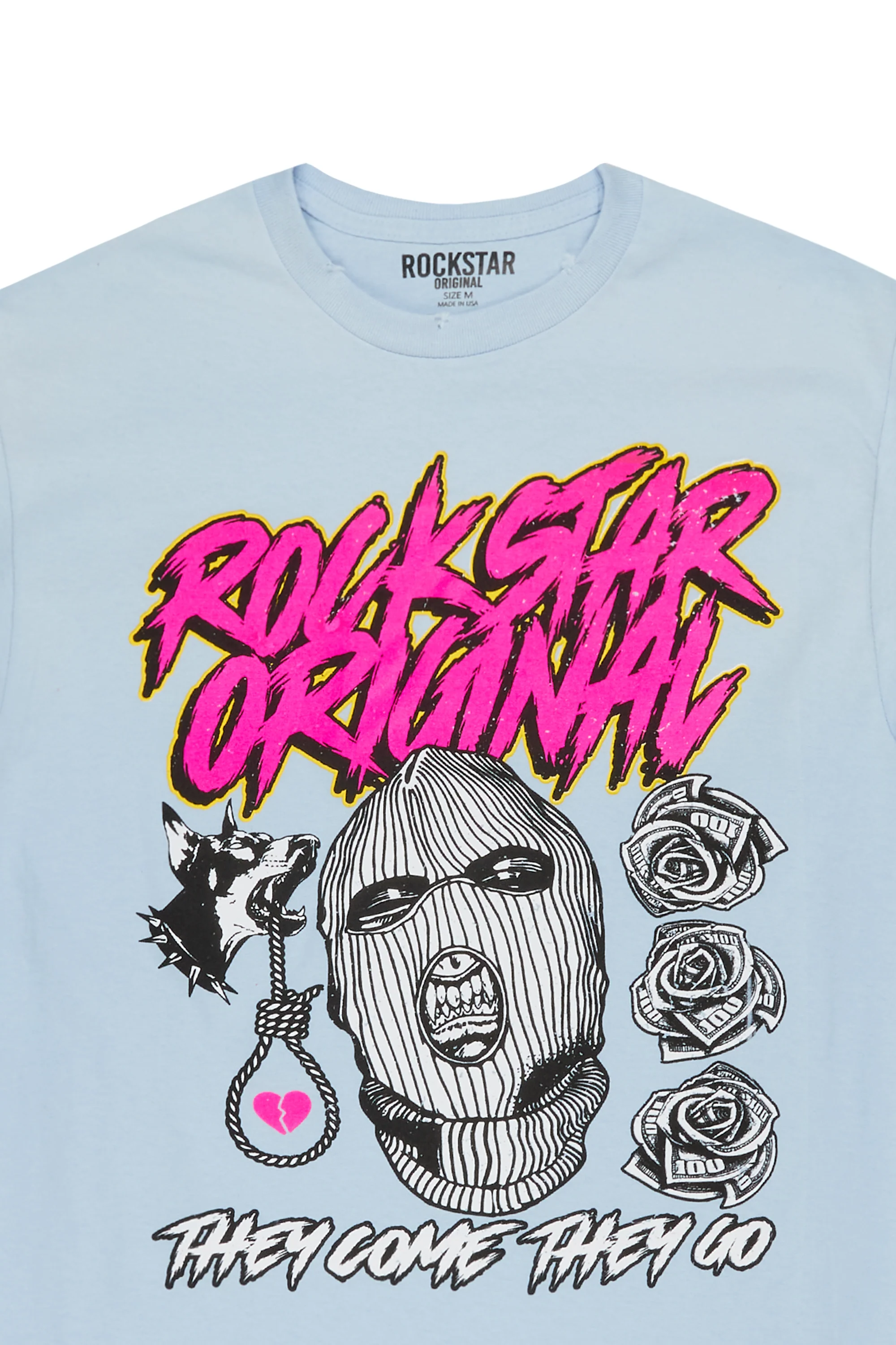 Clava Light Blue Graphic T-Shirt - Image 3