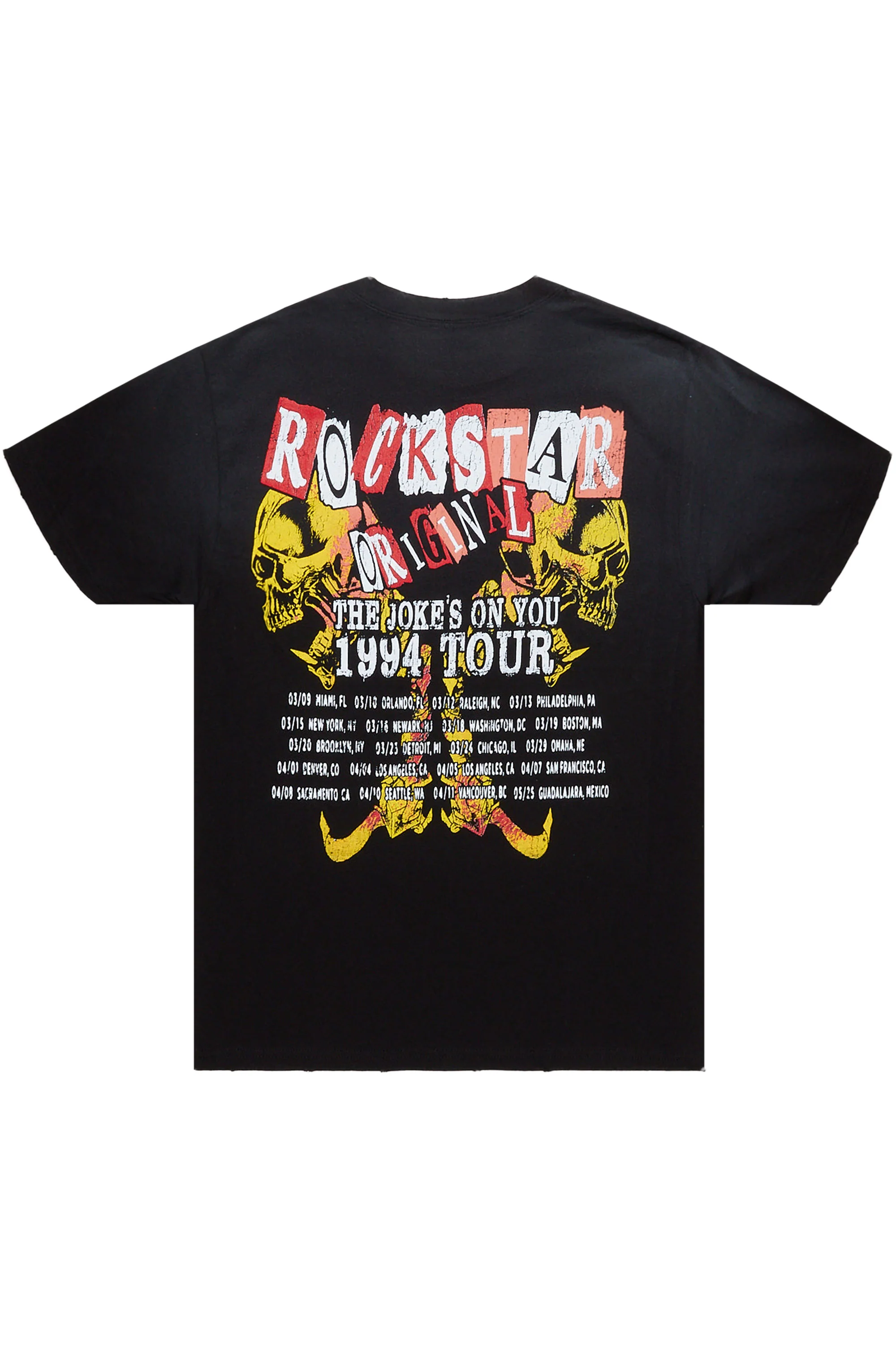 Seltram Black Graphic T-Shirt - Image 3