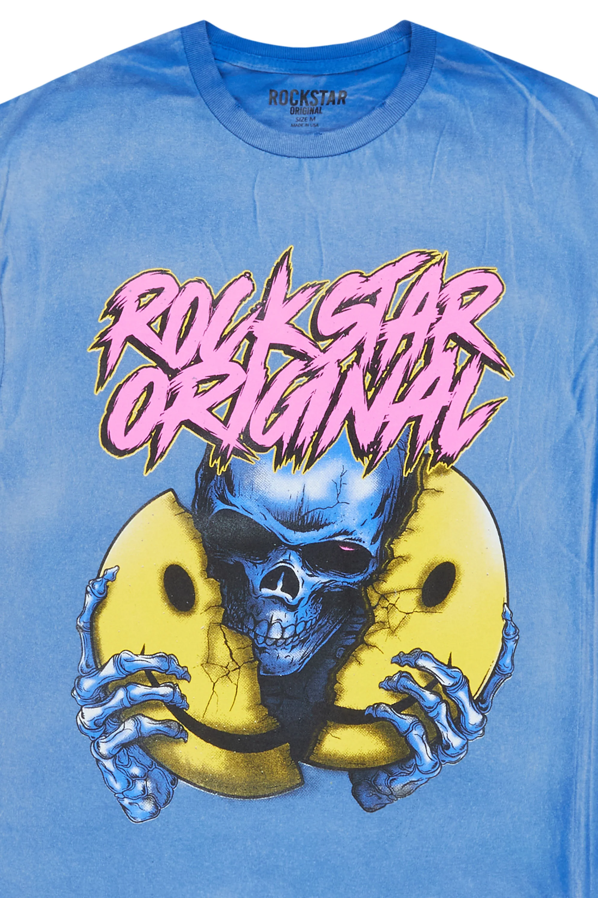 Flipt Royal Blue Graphic T-Shirt - Image 2