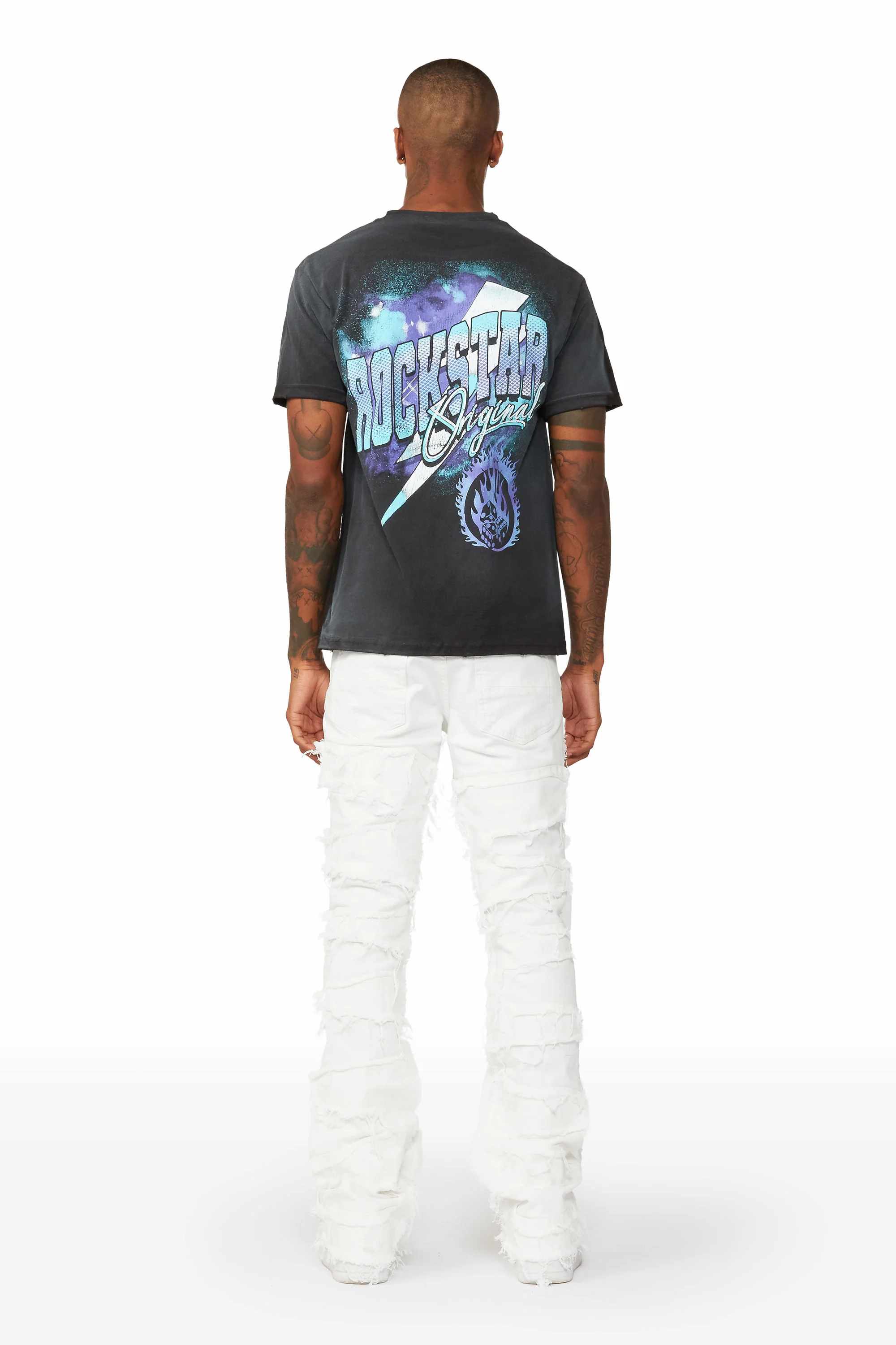 Seger Black Graphic T-Shirt - Image 3
