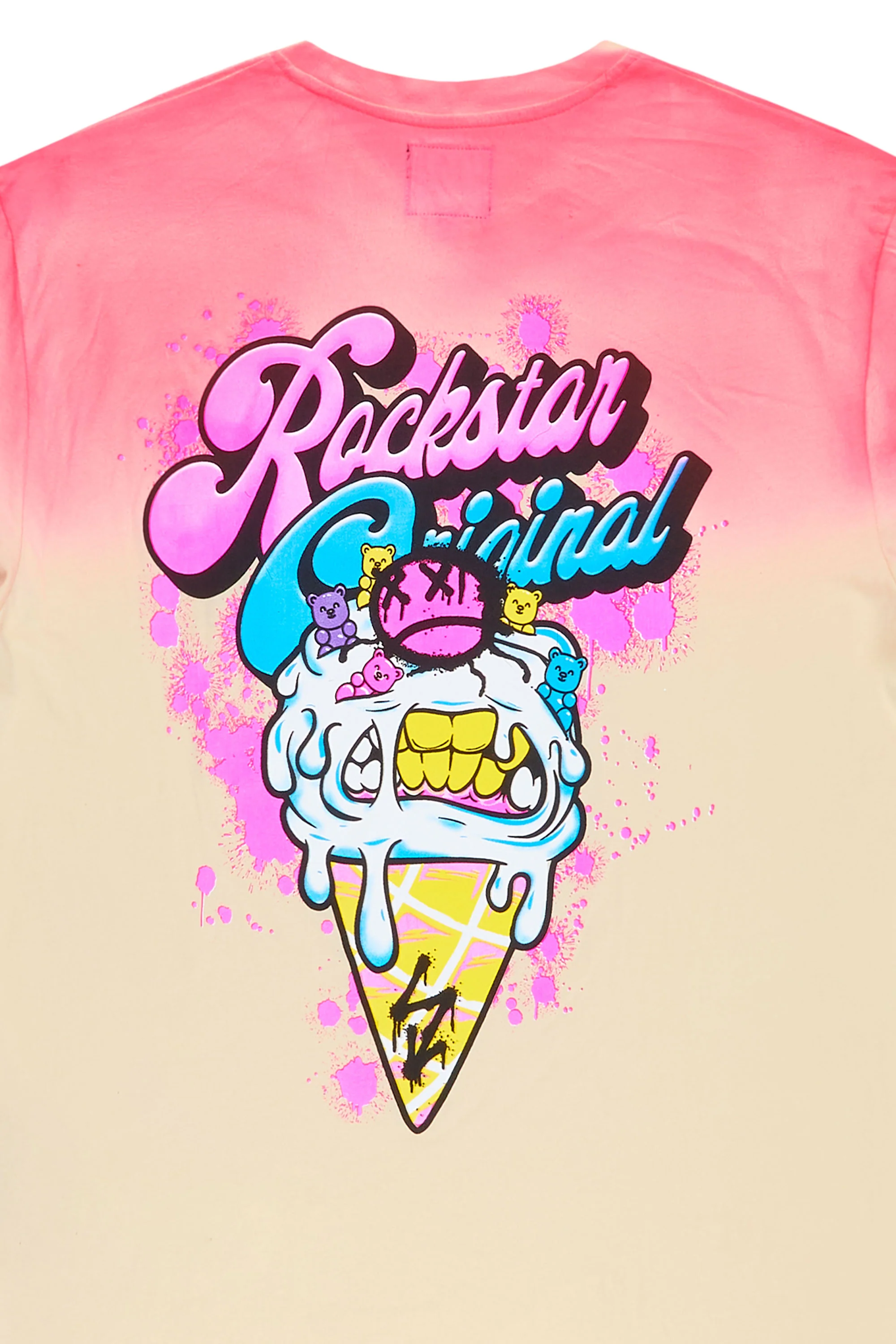 Nice Dreem Beige Graphic T-Shirt - Image 2
