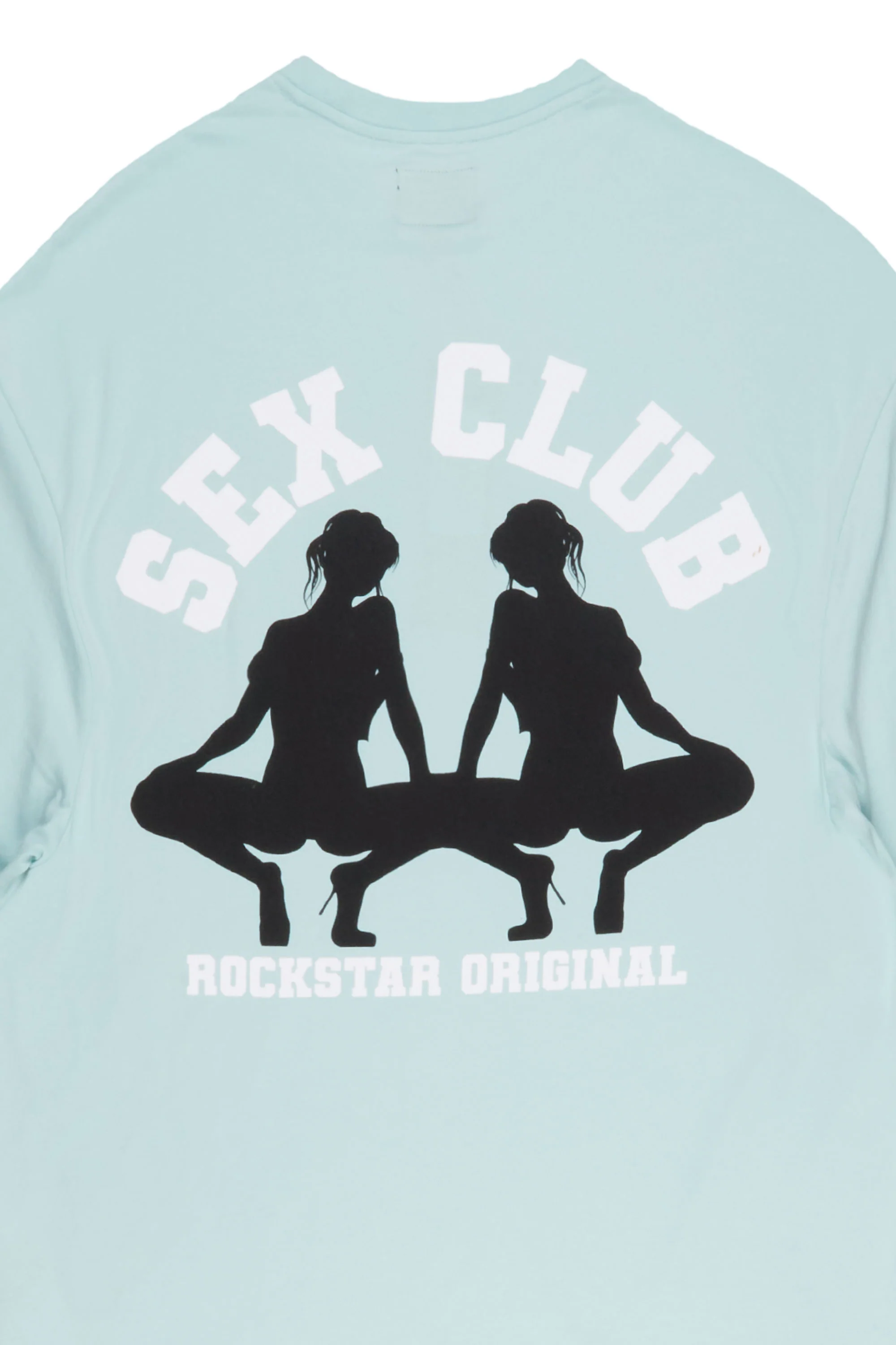 Zelly Aqua Oversized Graphic T-Shirt - Image 2