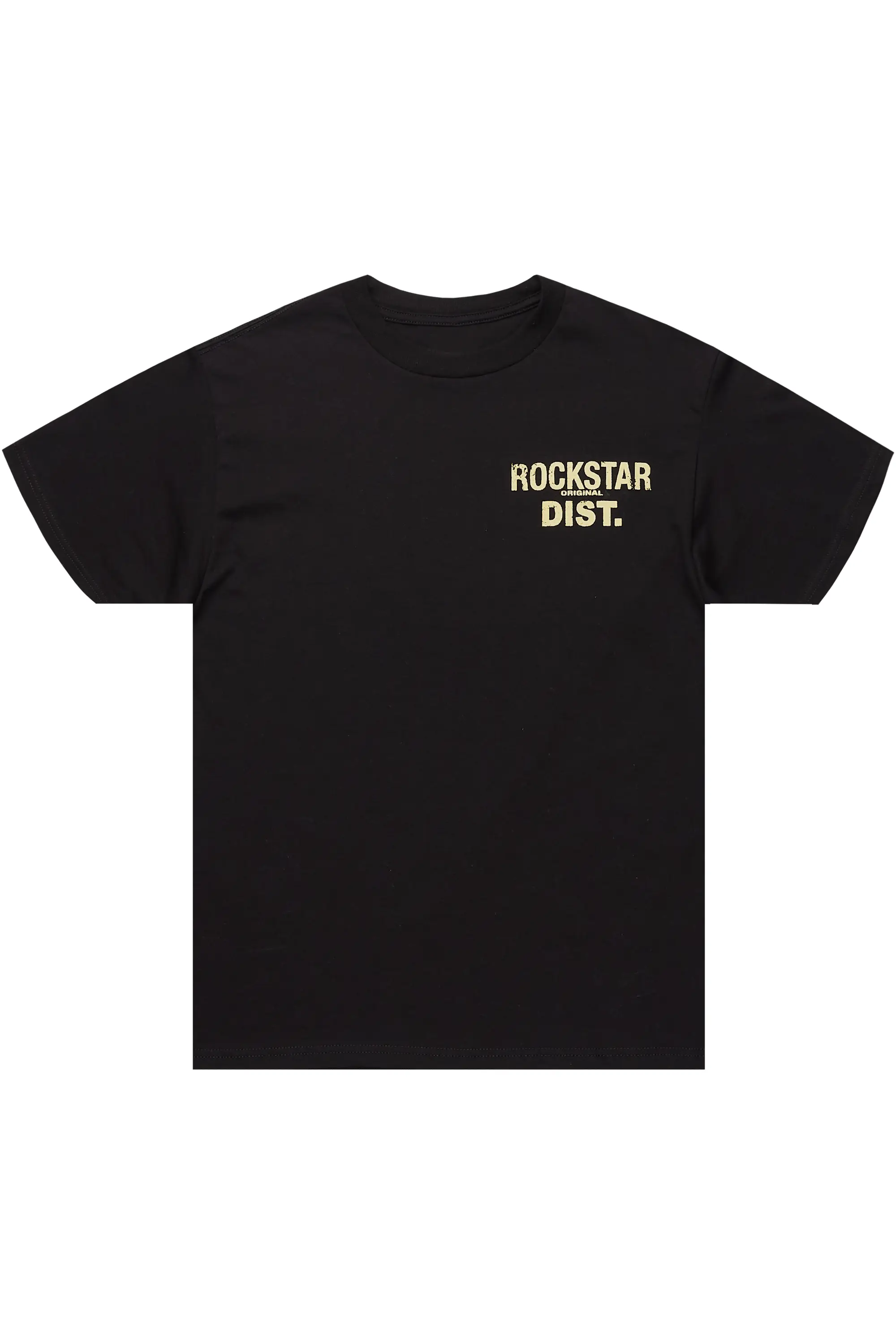 Lake Black/Beige Graphic T-Shirt - Image 5