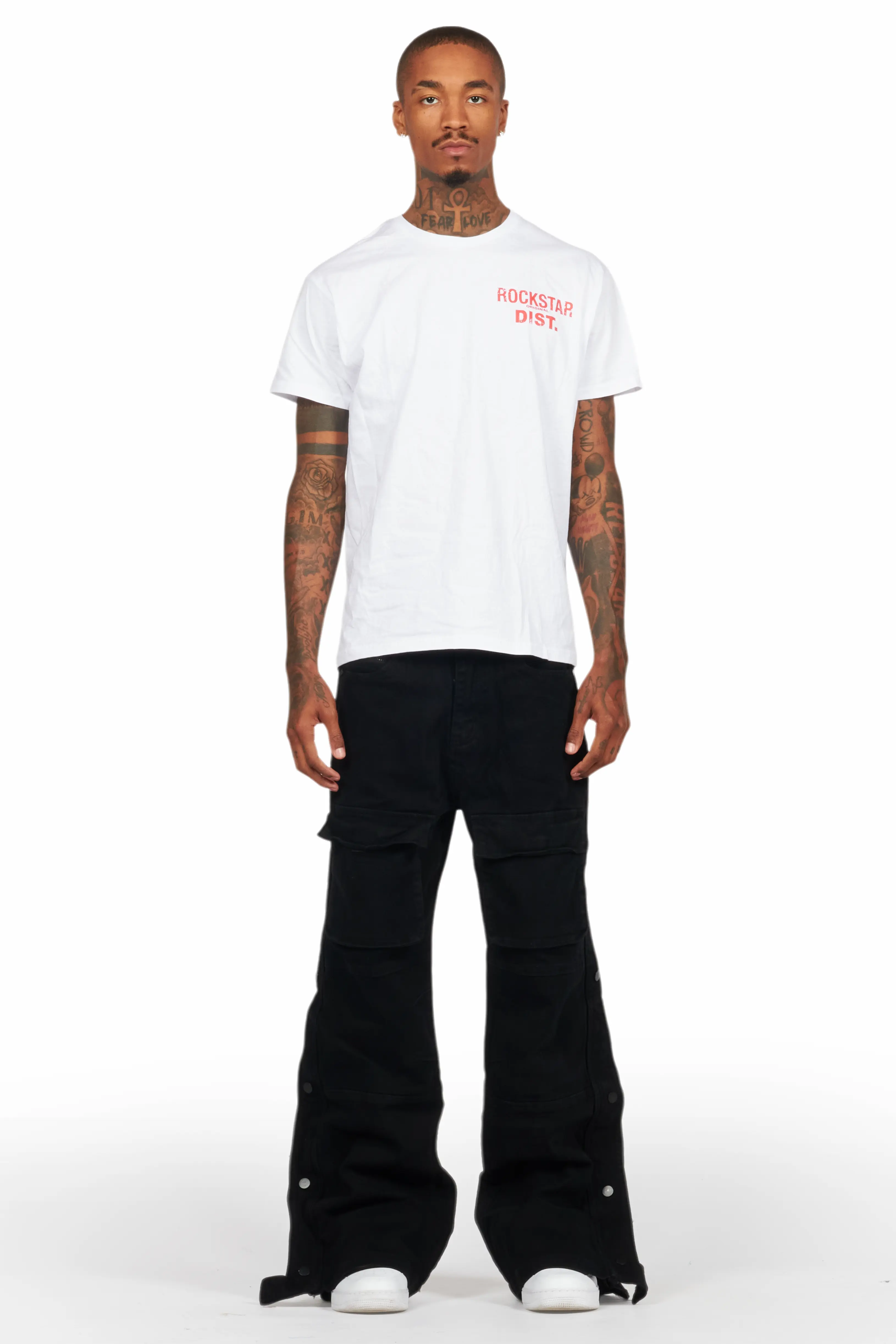 Lake White/Red Graphic T-Shirt - Image 3