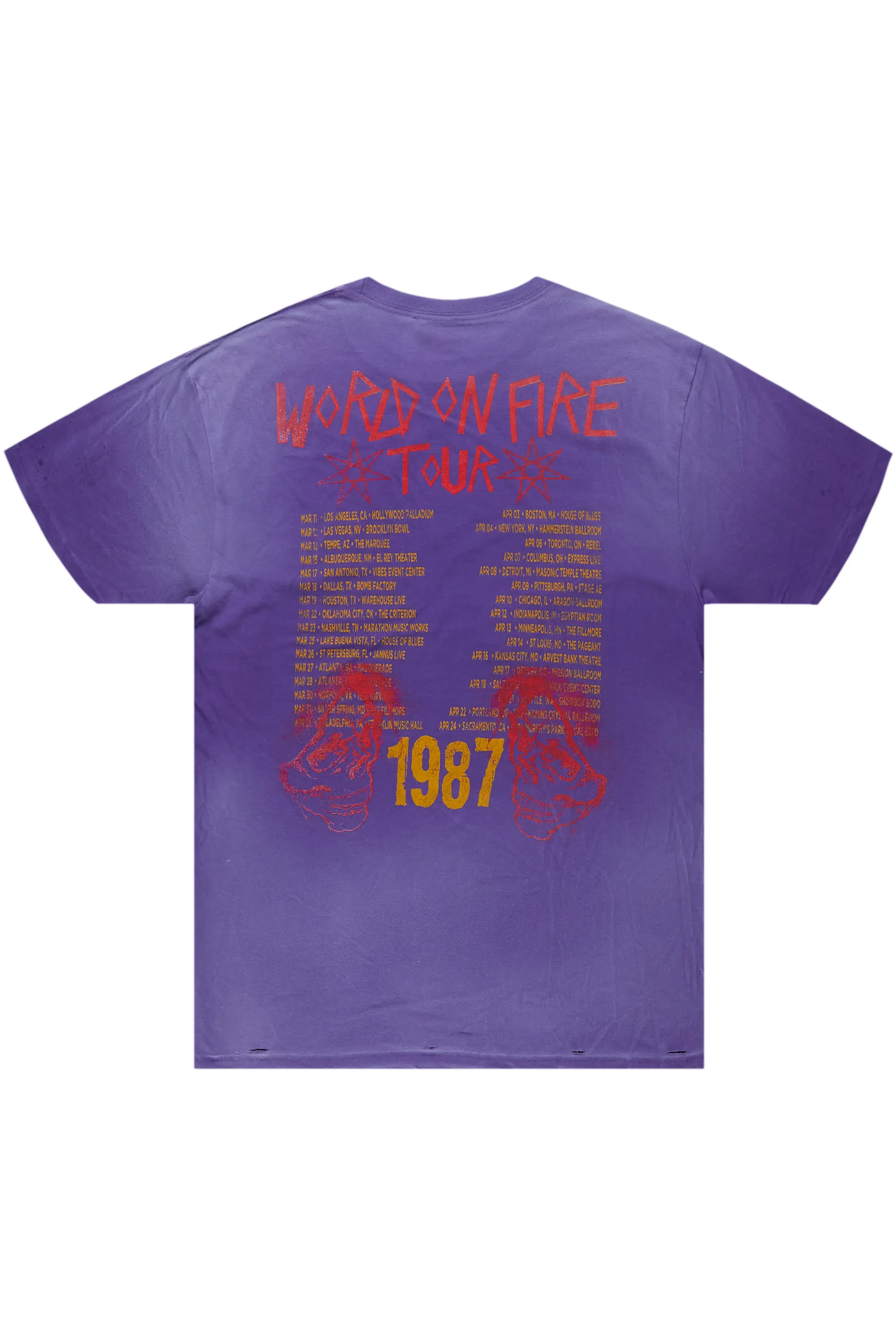 Barrett Purple Printed T-Shirt - Image 3