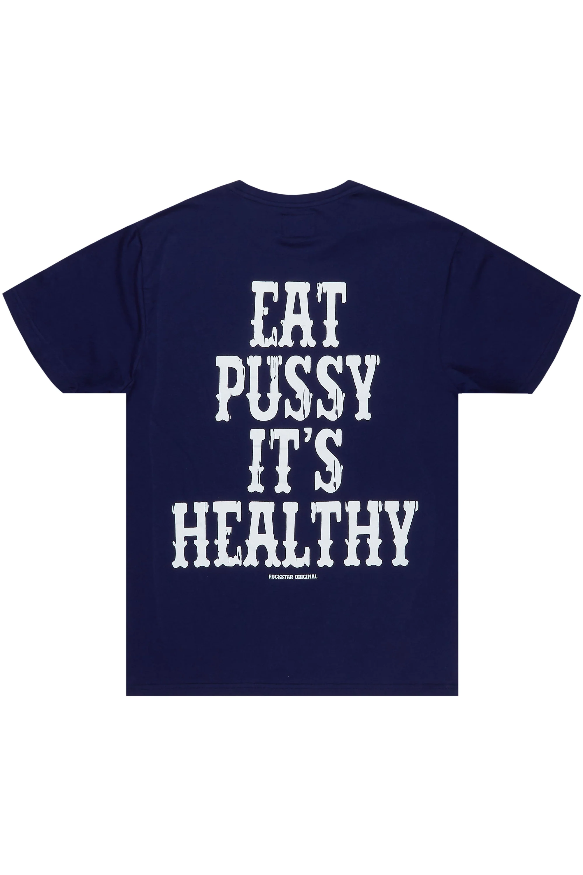 Posse Navy Graphic T-Shirt