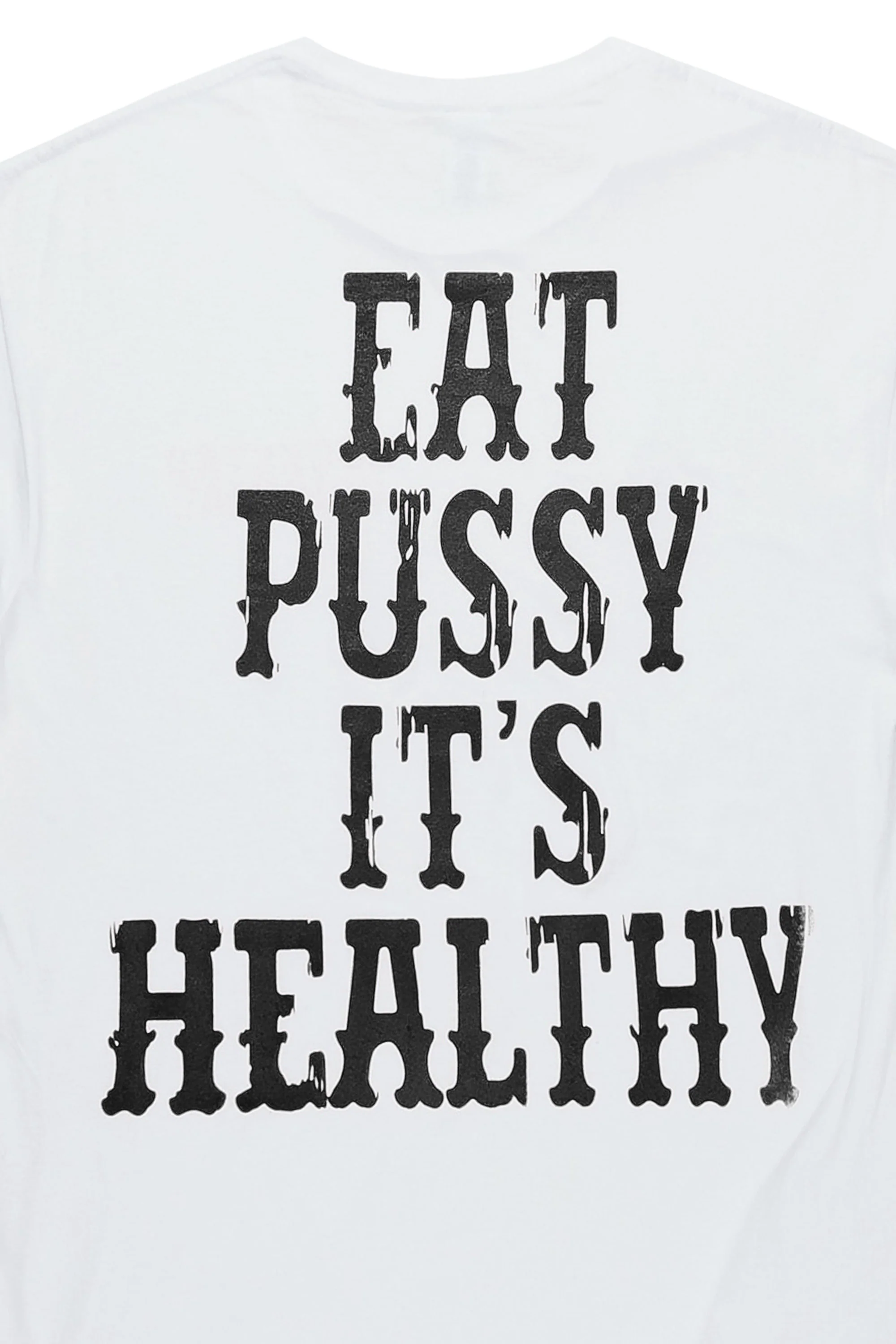 Posse White/Black Graphic T-Shirt - Image 2