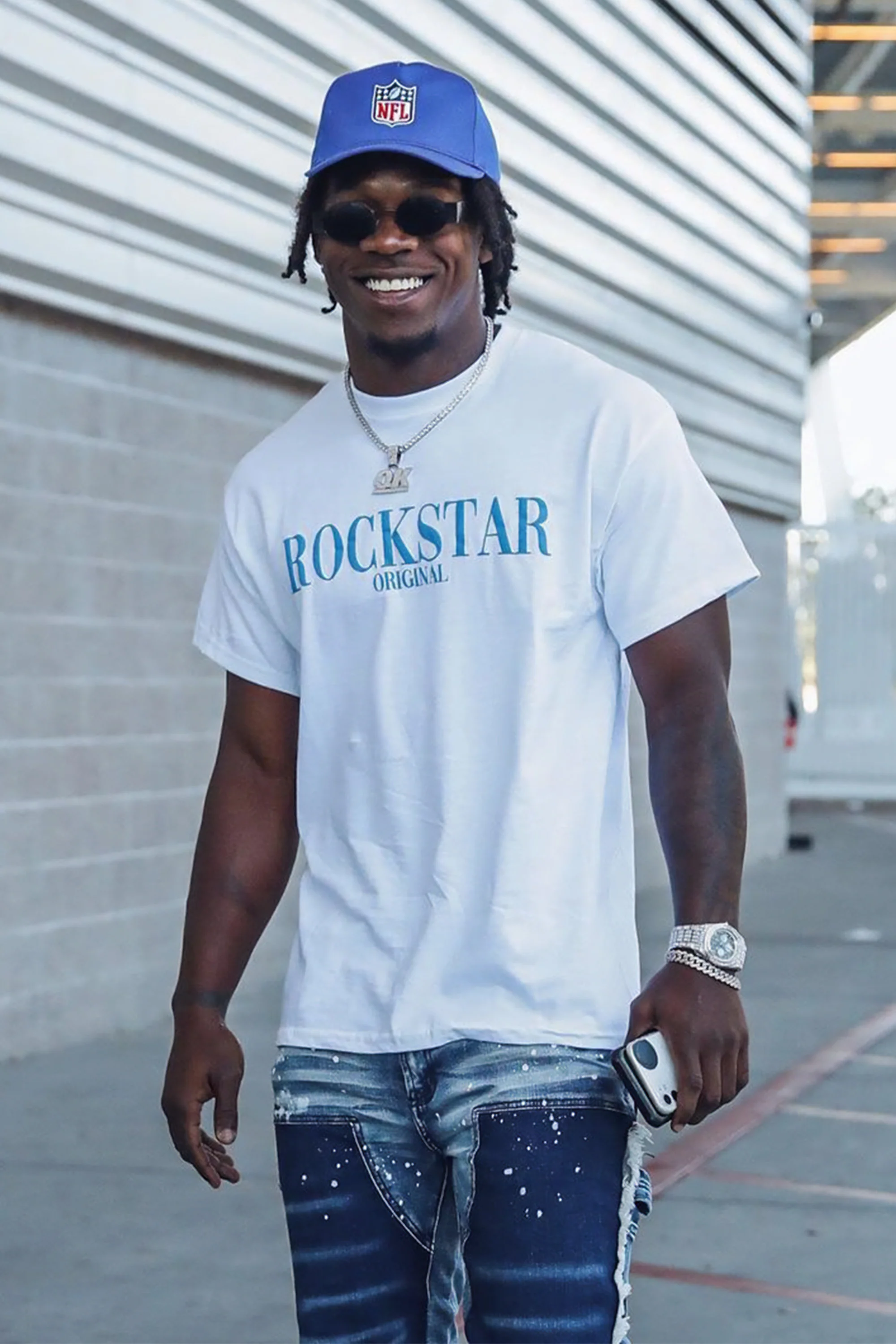 Octavio Printed T-Shirt-White - Image 2