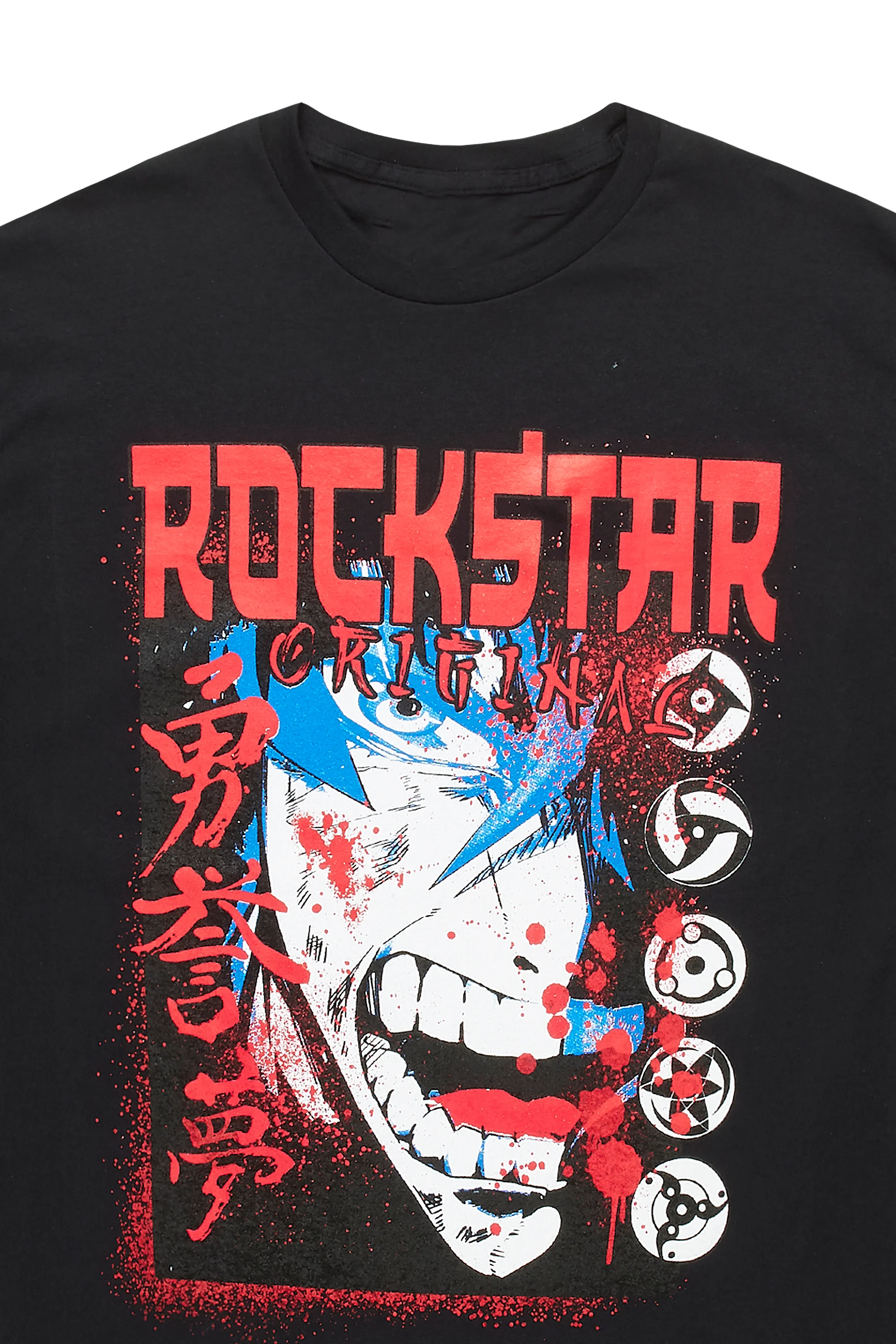Ginkata Black Graphic T-Shirt - Image 2