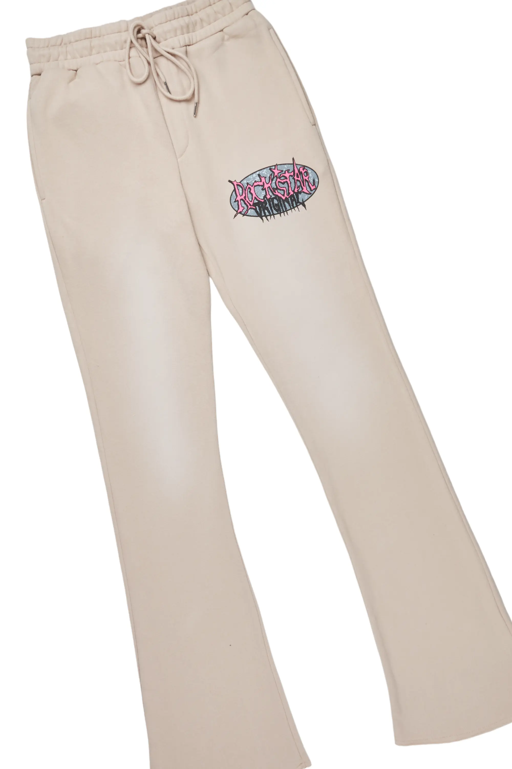 Hawkey Taupe Hoodie/Flare Trackset - Image 7