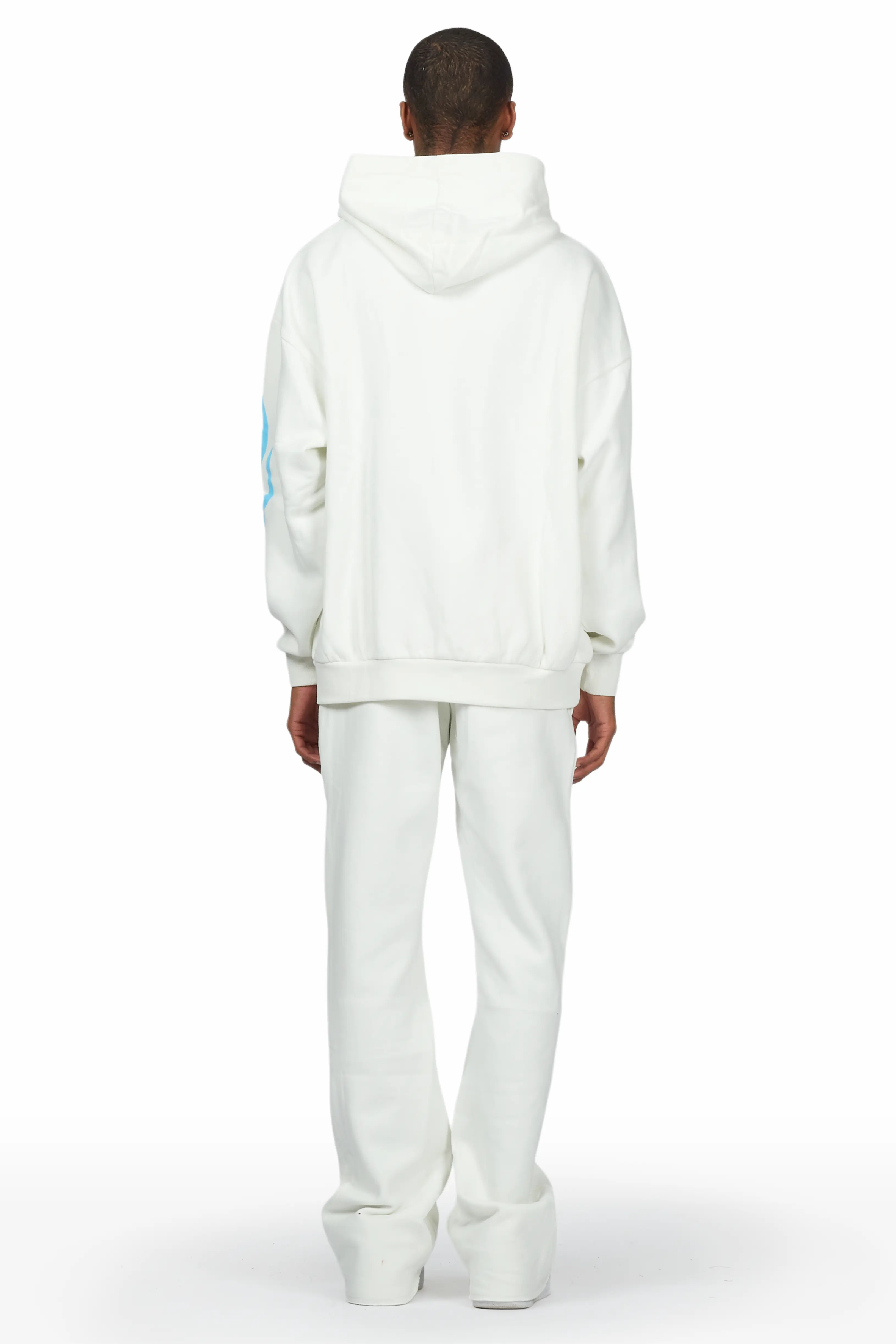 Destro Stone Oversized Hoodie Stacked Flare Set - Image 5