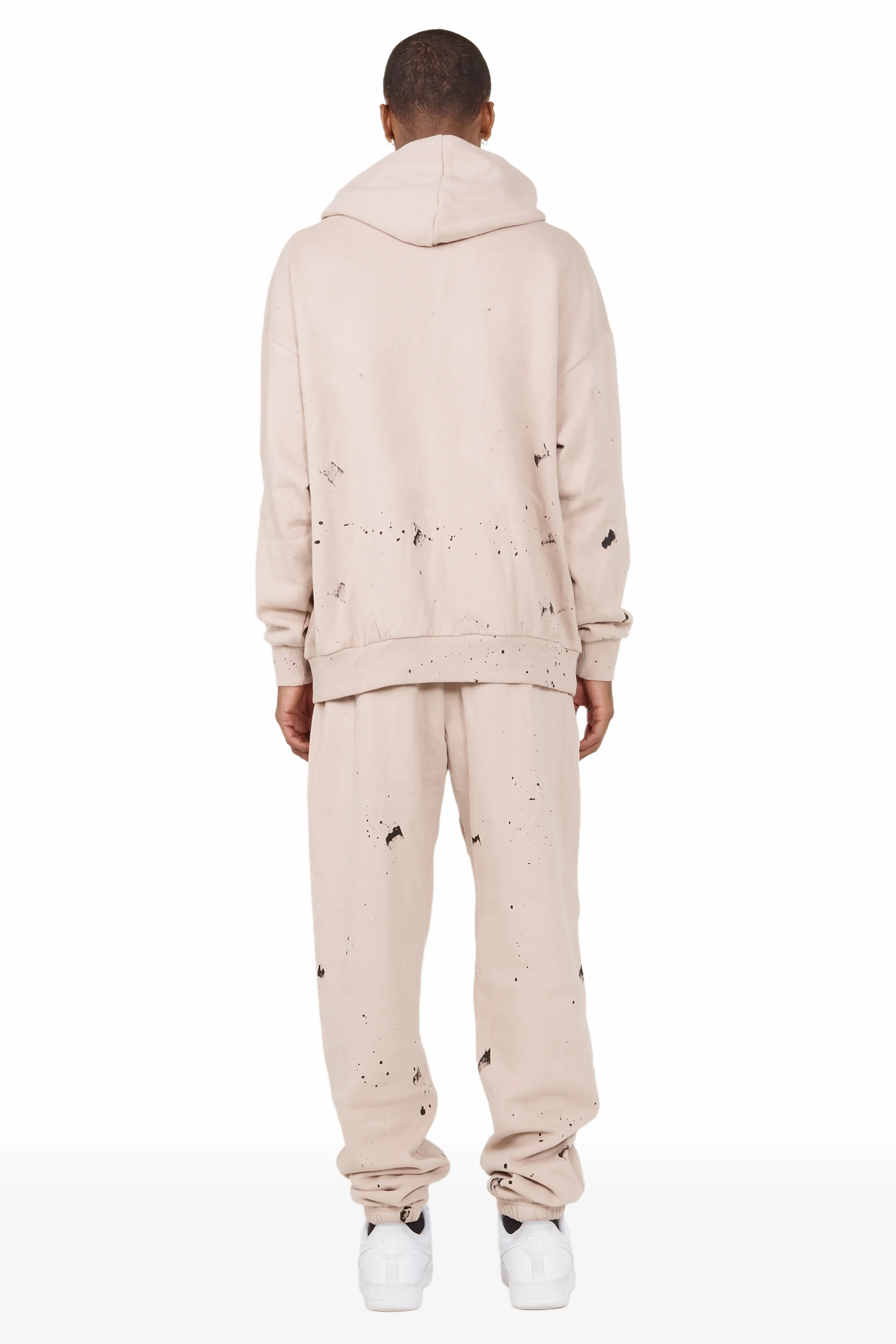 Raffer Taupe Hoodie Trackset - Image 4