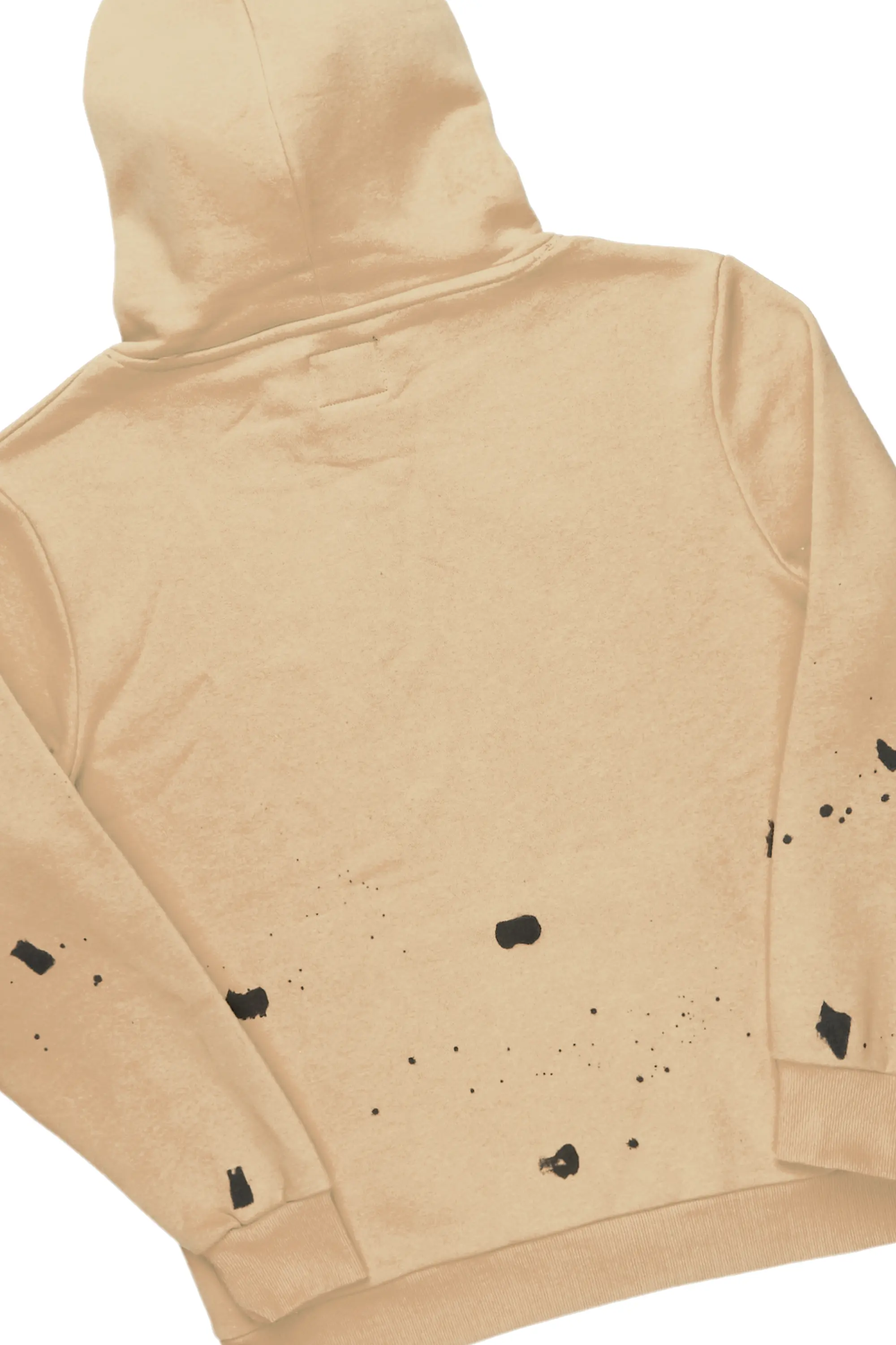 Raffer Beige Slim Fit Track Set - Image 7