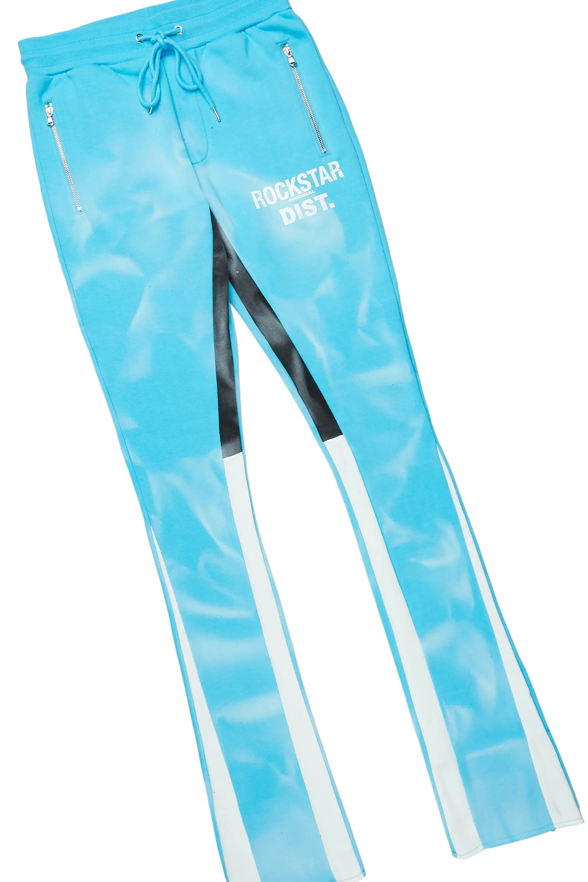 Nelly Blue Hoodie Stacked Flare Track Set - Image 8