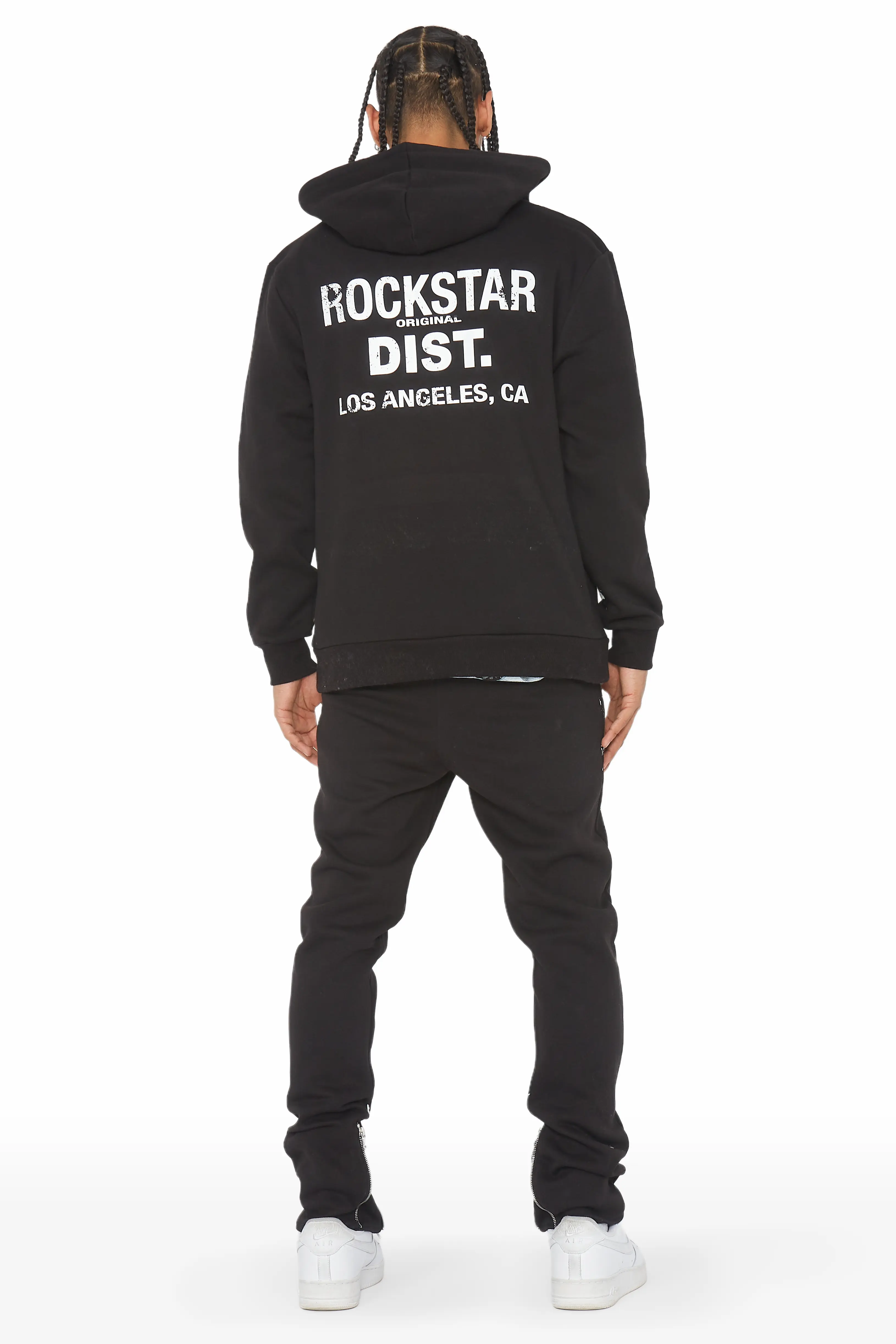 Reece Black  Slim Fit Track Set - Image 6