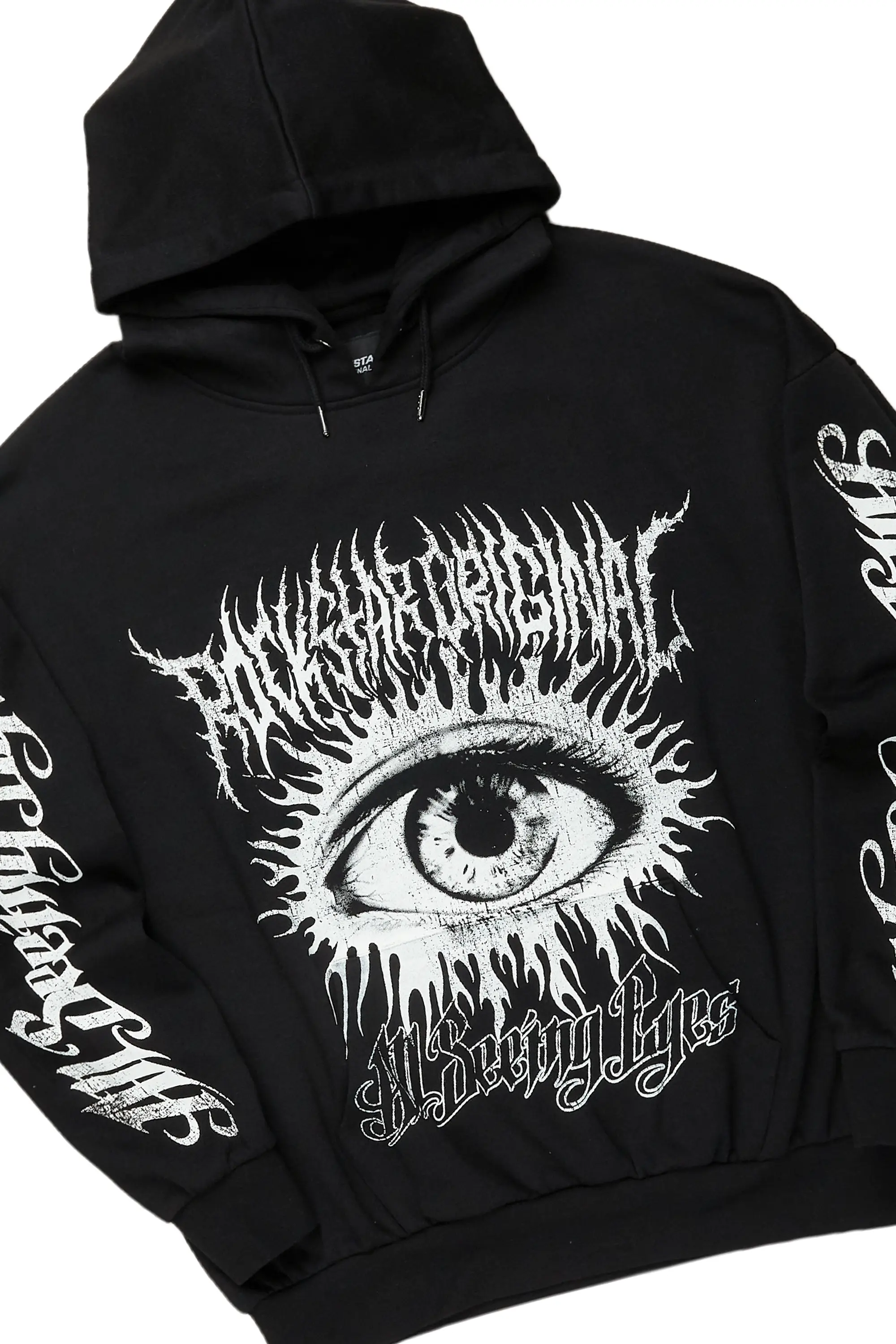 All Seeing Eyes Black Relax Fit Track Set - Image 7
