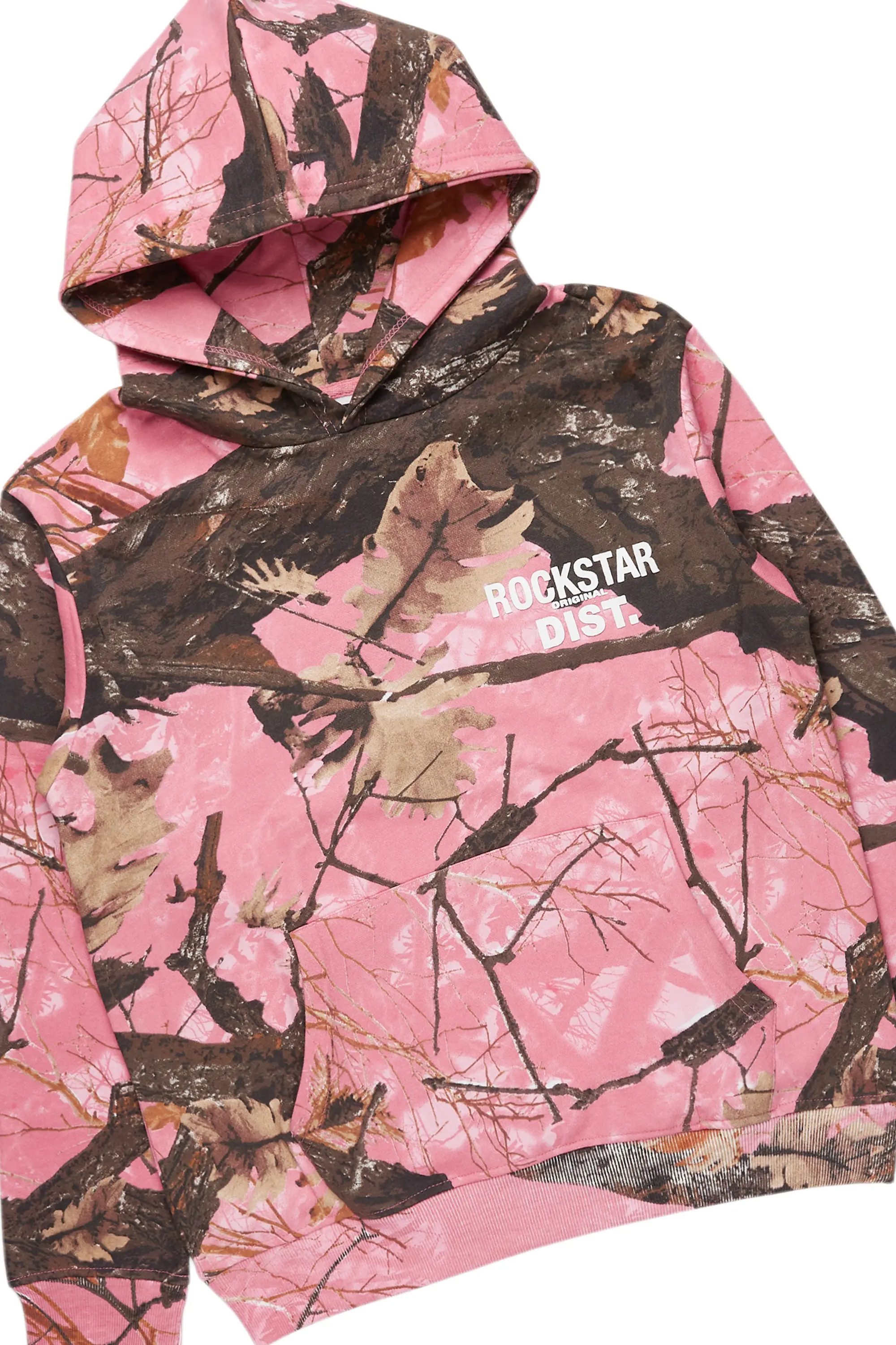 Tabby Pink Graphic Stacked Flare Track Set - Image 7