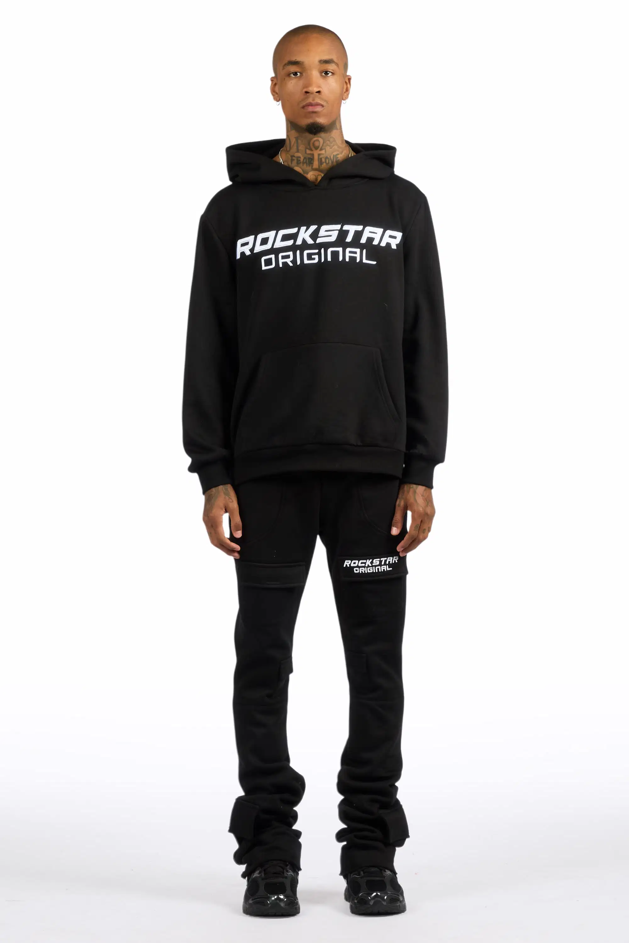 Connor Black Stacked Track Set - Image 2