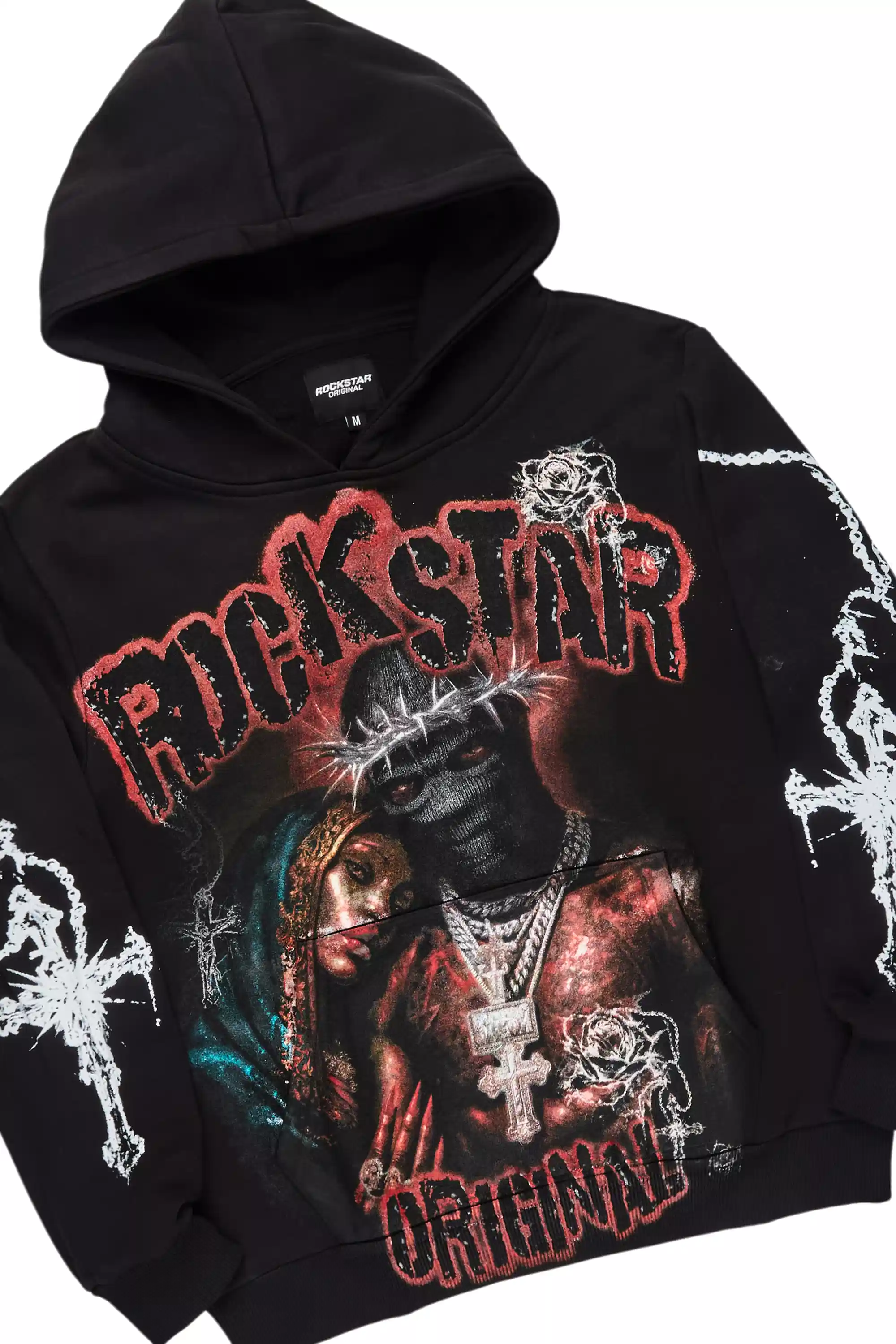 Vontae Black/Multi Hoodie/Super Stacked Track Set - Image 8