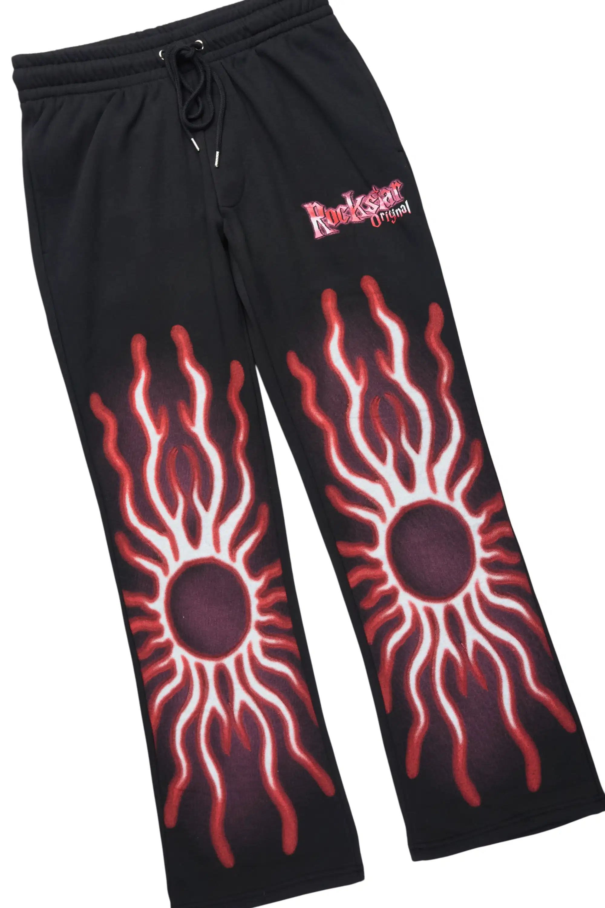 Blazer Black/Red Hoodie/Baggy Pant Track Set - Image 6
