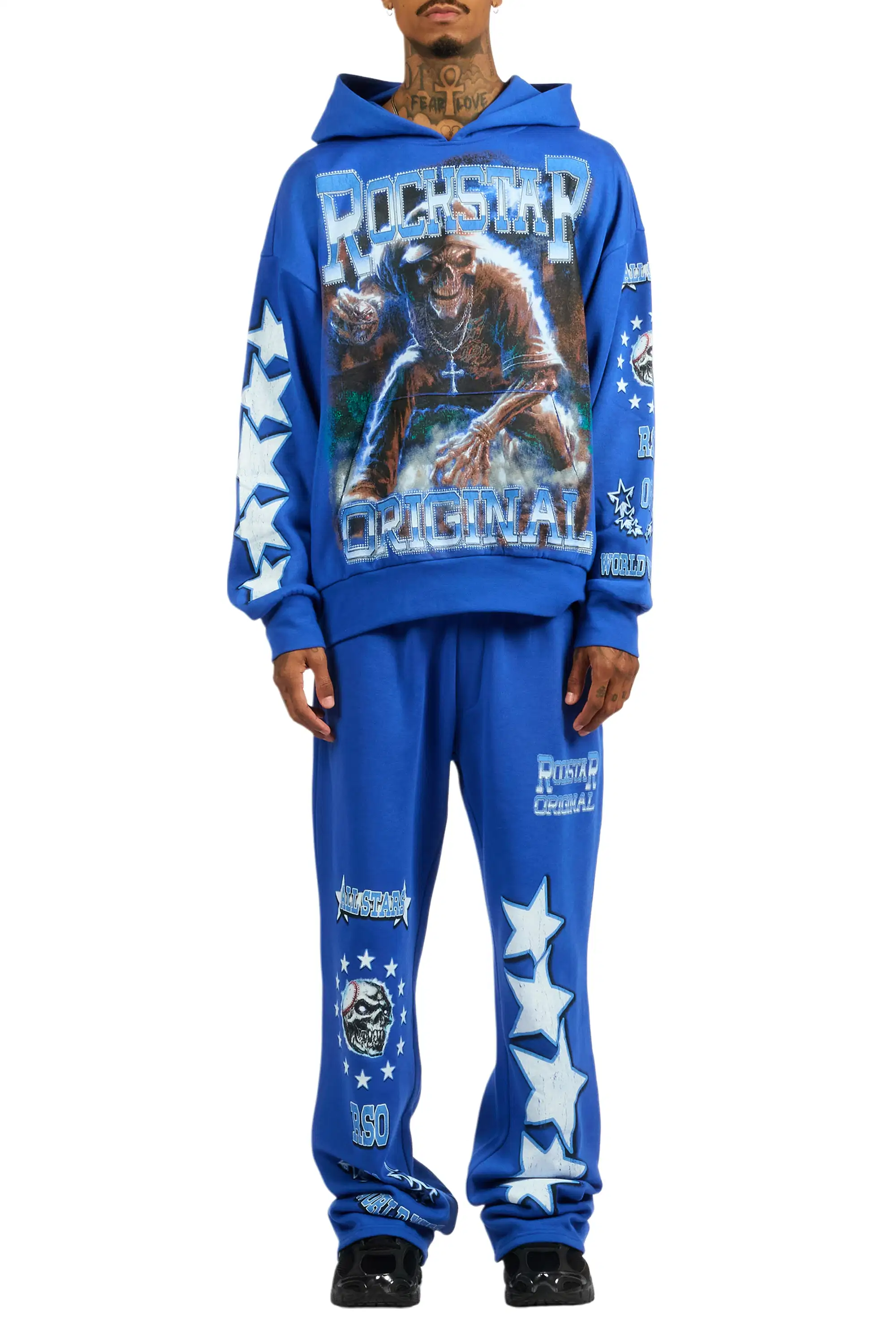 Marxe Royal Hoodie/Baggy Pant Track Set - Image 8