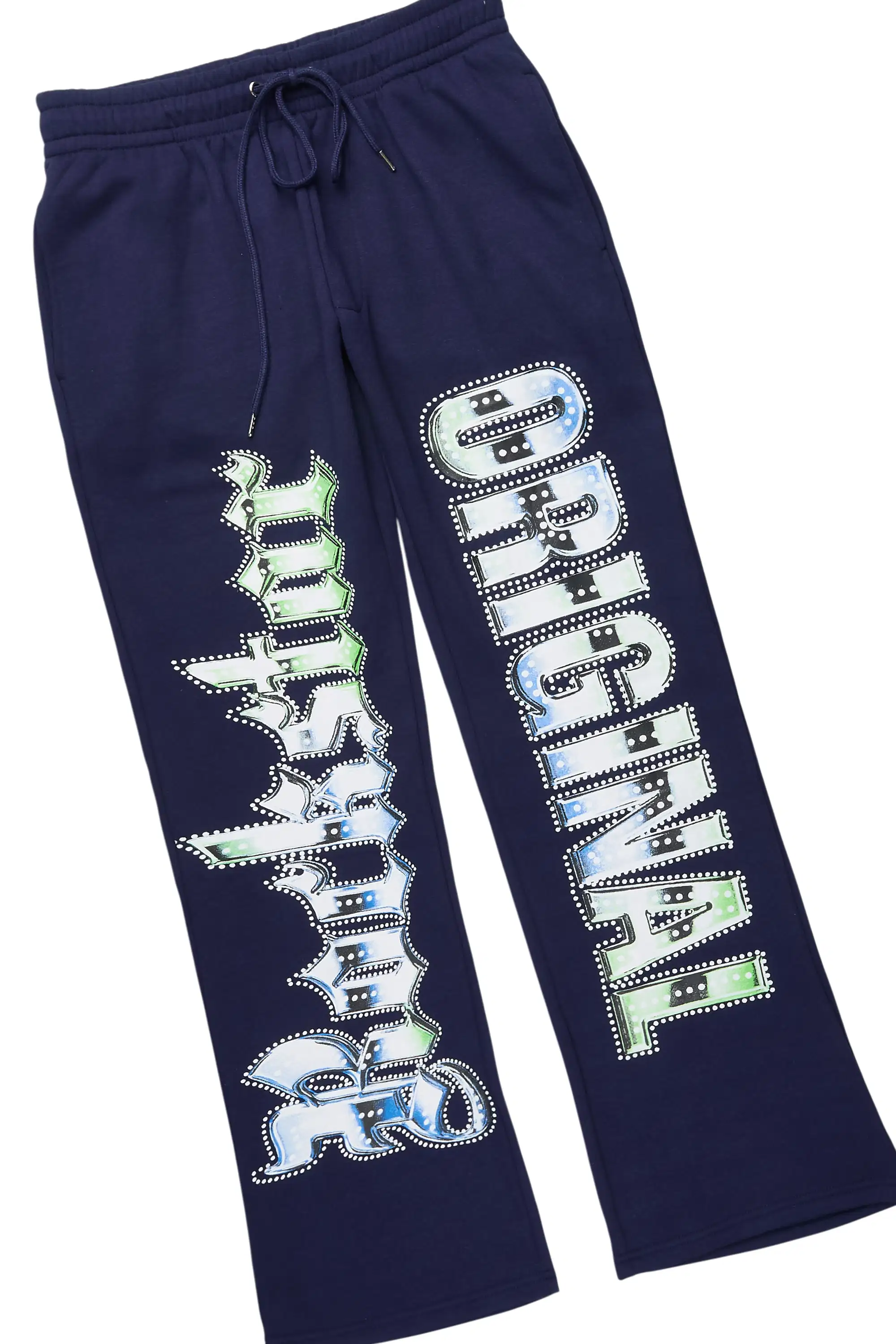 Nyxx Navy Hoodie/Baggy Pant Track Set - Image 7