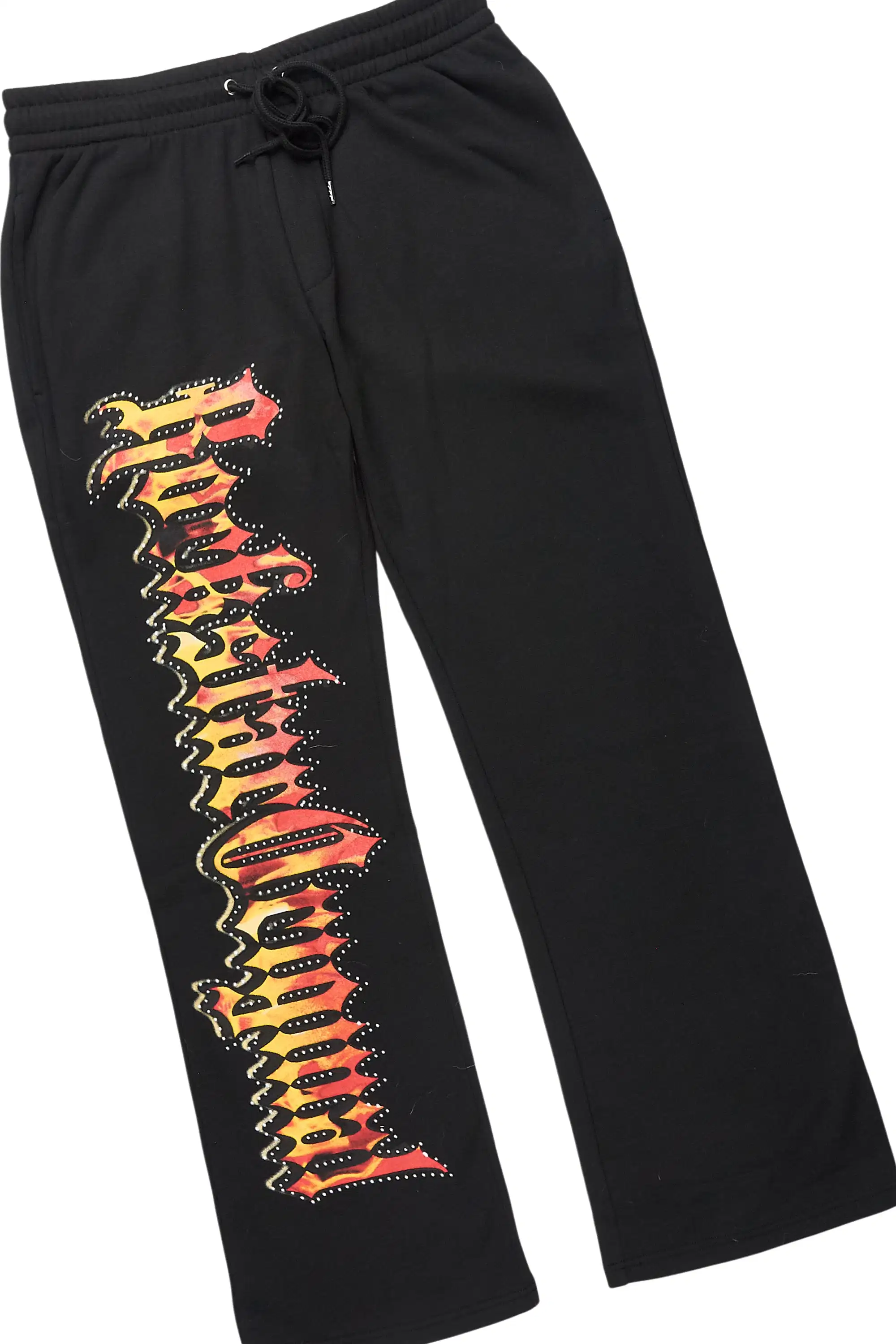 Lexx Black Hoodie/Baggy Pant Track Set - Image 8