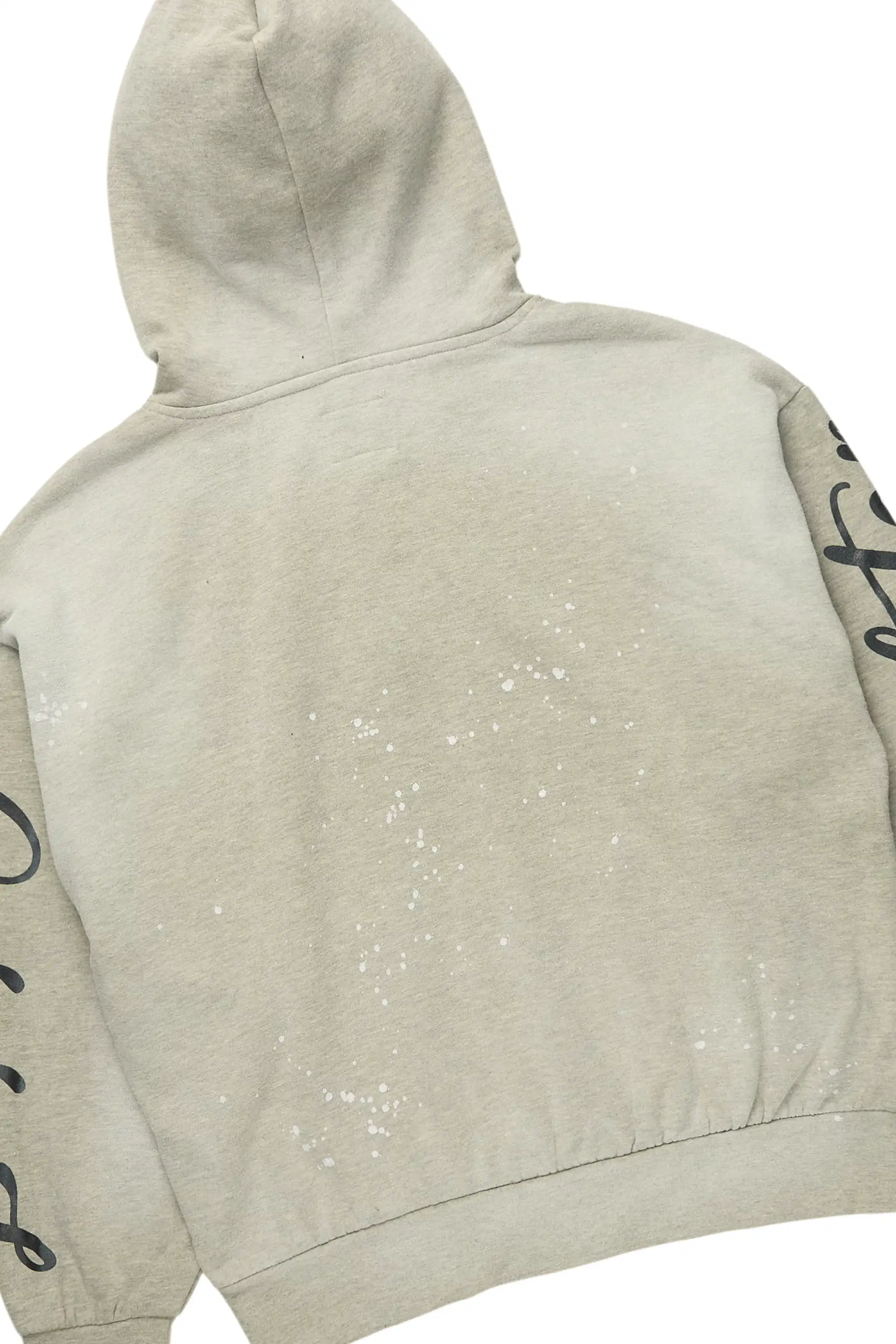 Hanif 2.0 Vintage Dark Oatmeal Hoodie/ Relaxed Pant Track Set - Image 7