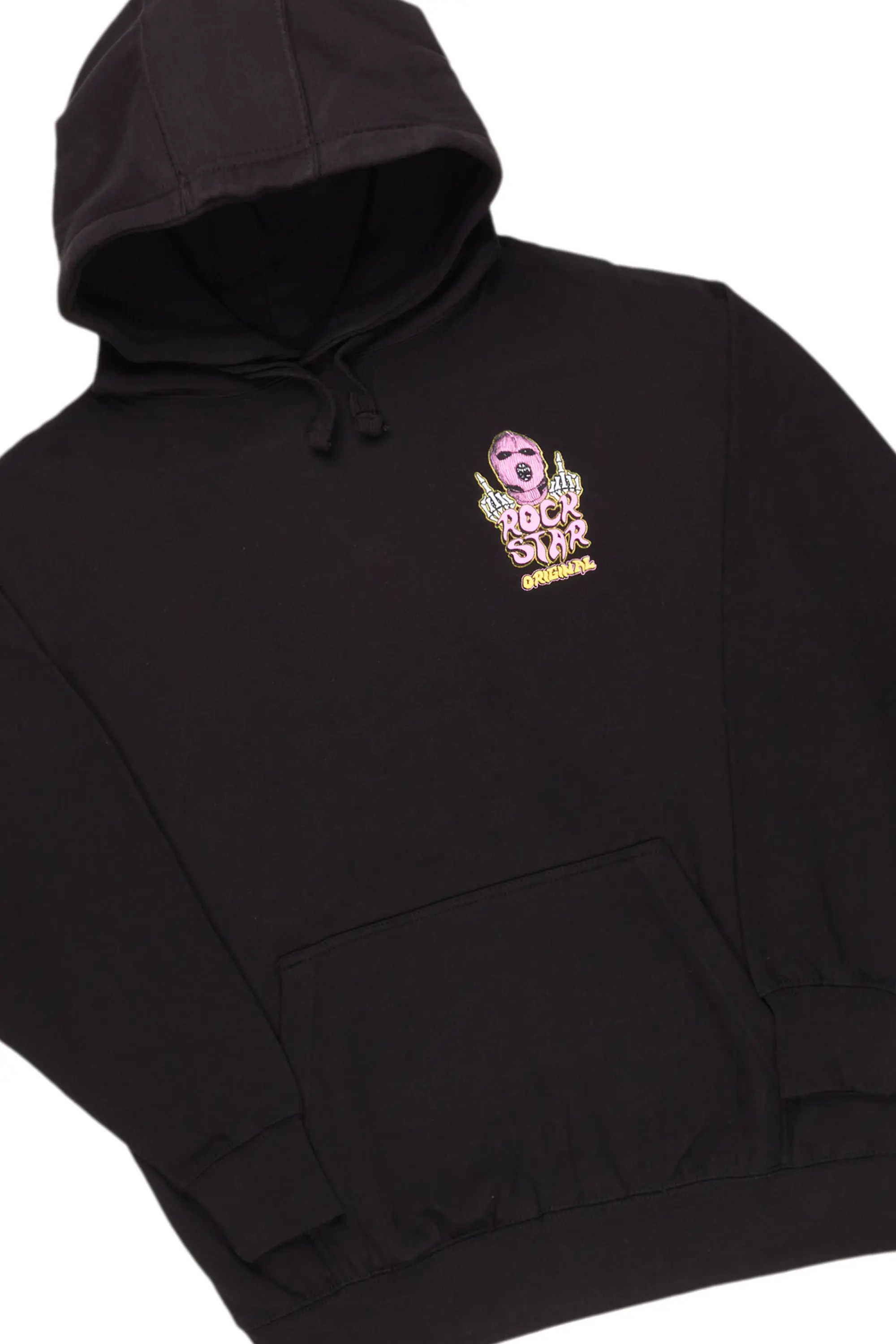 Deth Black/Red Graphic Hoodie Track Pant Set - Image 6