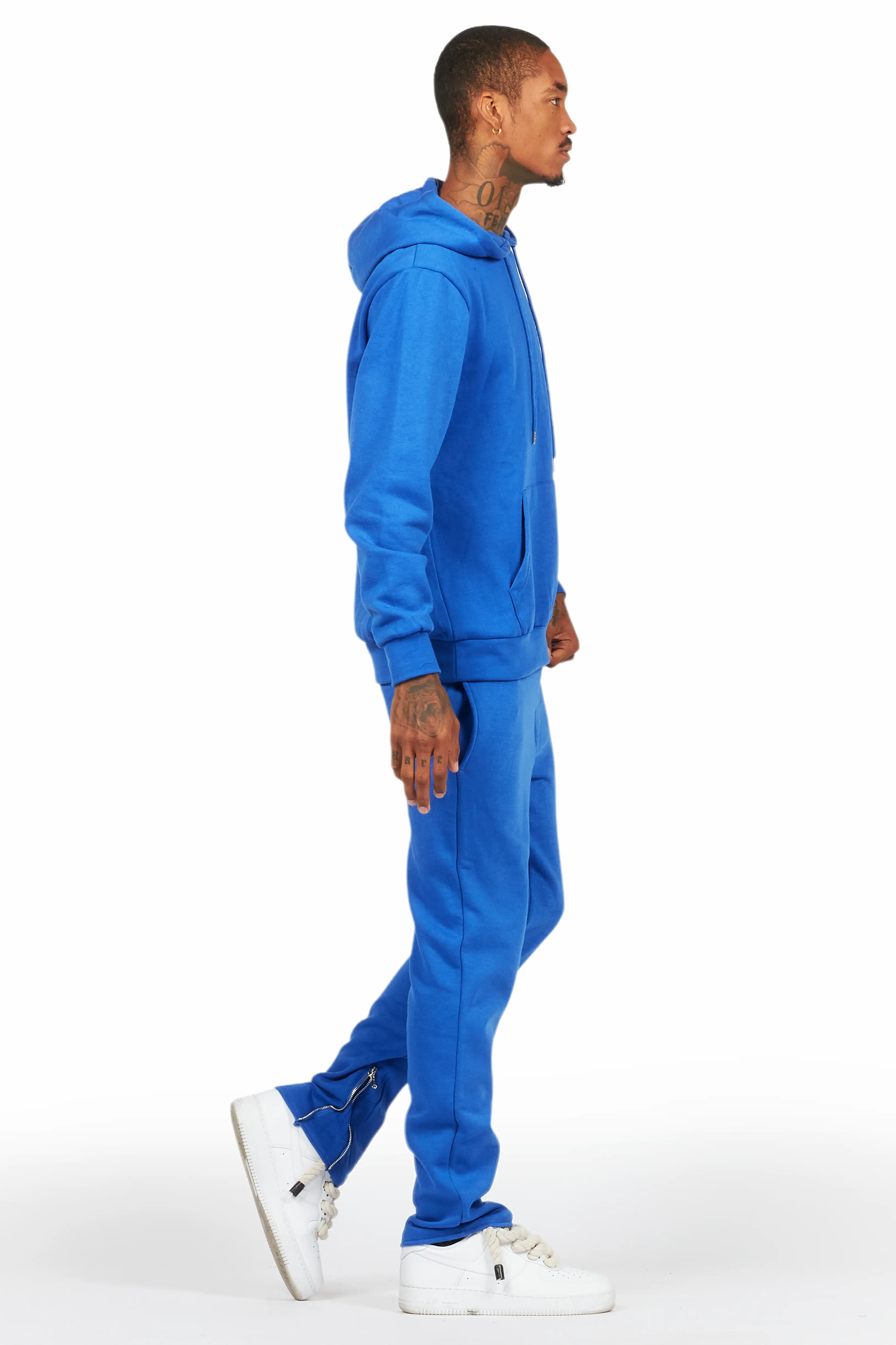 Briggs Royal Blue Hoodie/Slim Fit Track Set - Image 3