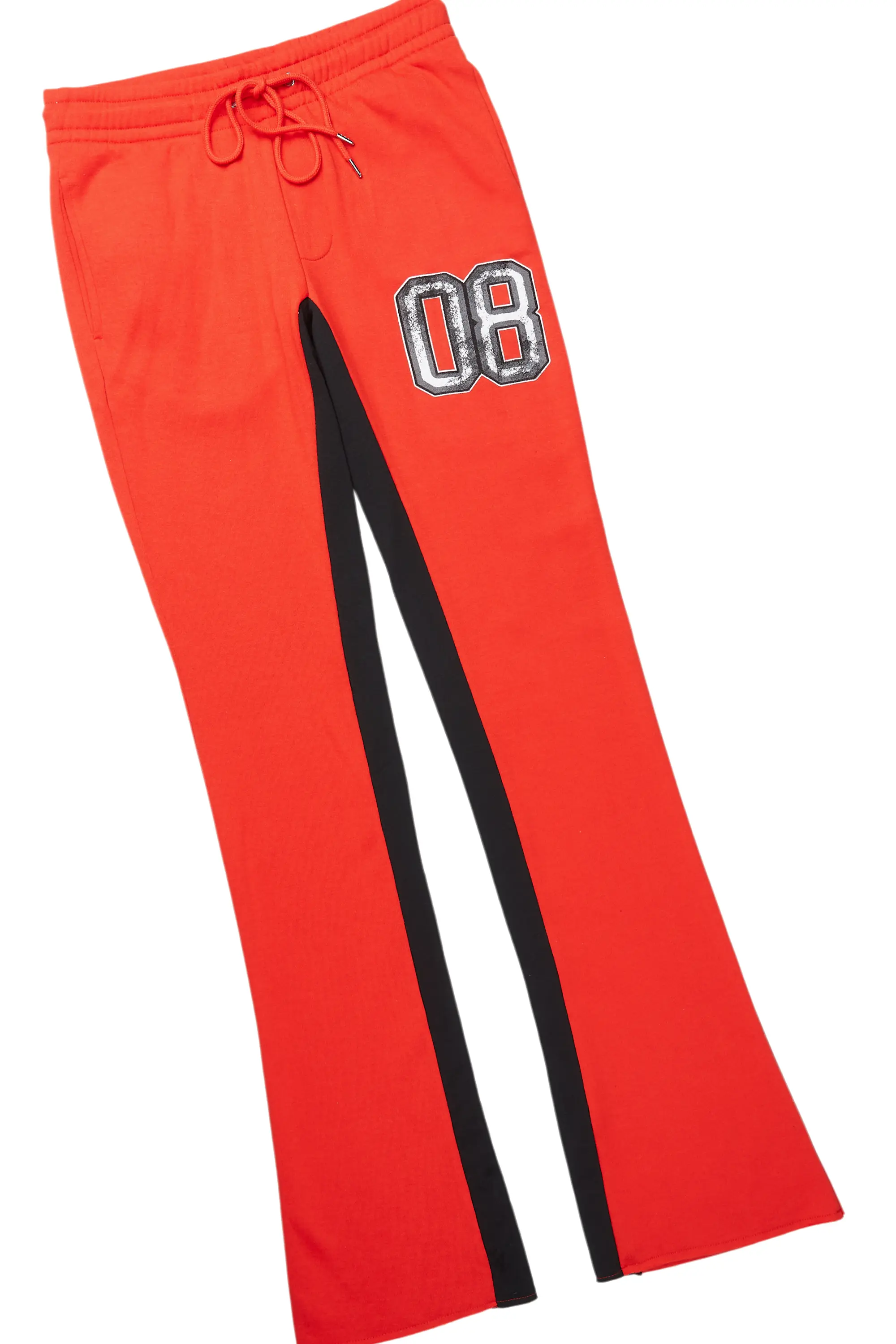 Fields Red/White Baggy Hoodie Track Set - Image 8