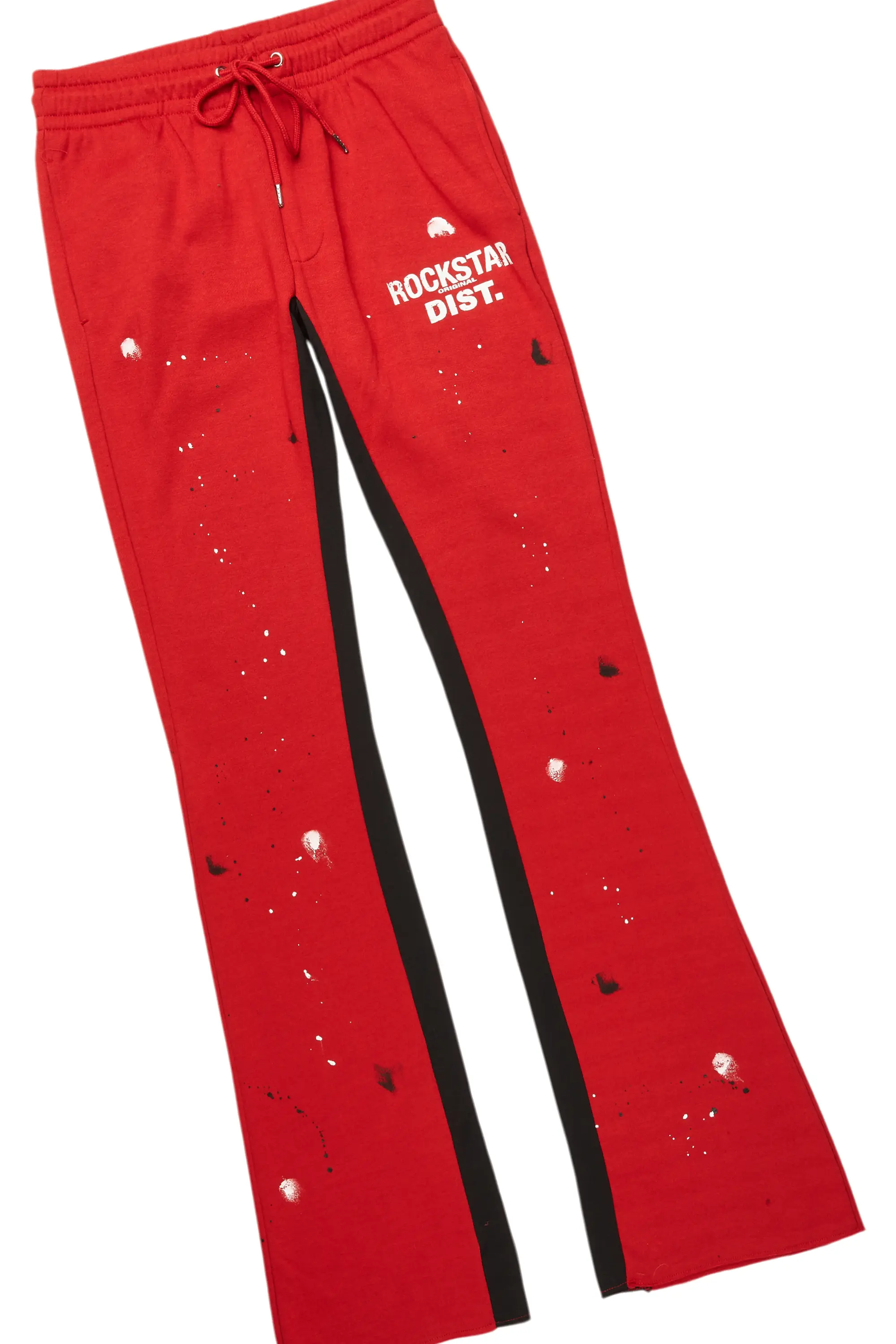 Scottie Burgundy Hoodie/Baggy Track Pant Set - Image 9