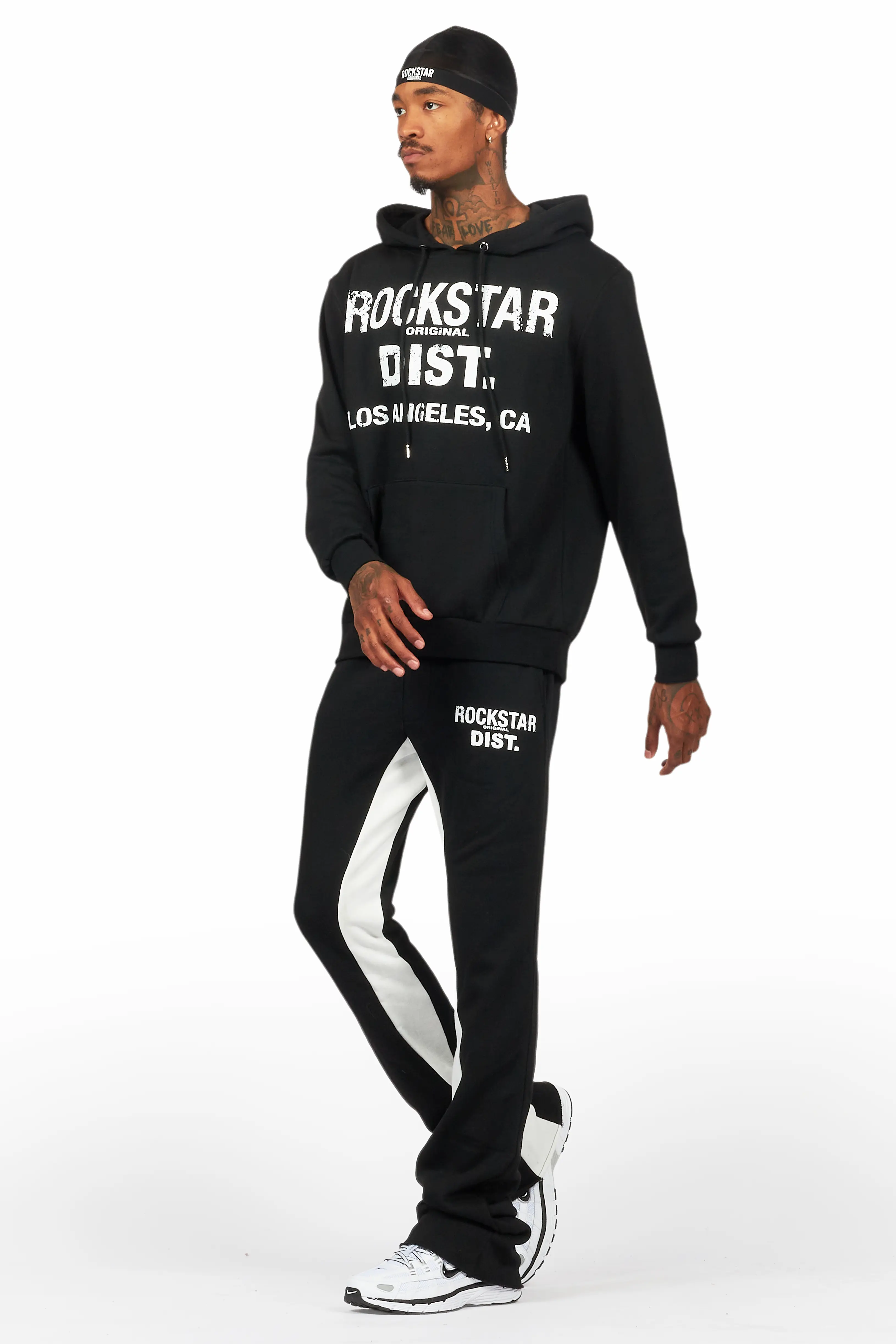 Lake Black Hoodie/Baggy Track Pant Set - Image 5