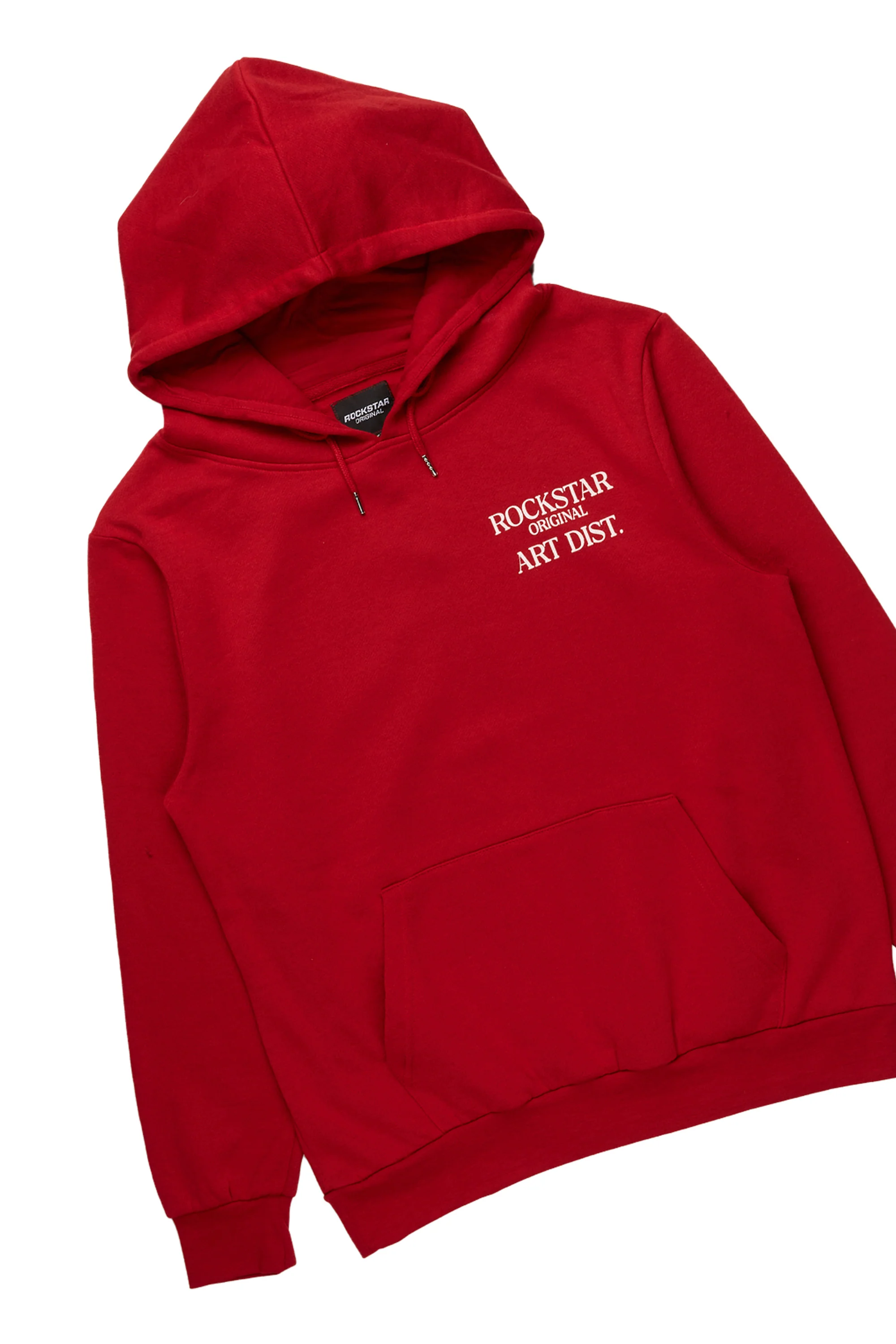 Briggs Burgundy Hoodie/Baggy Fit Pant Set - Image 9