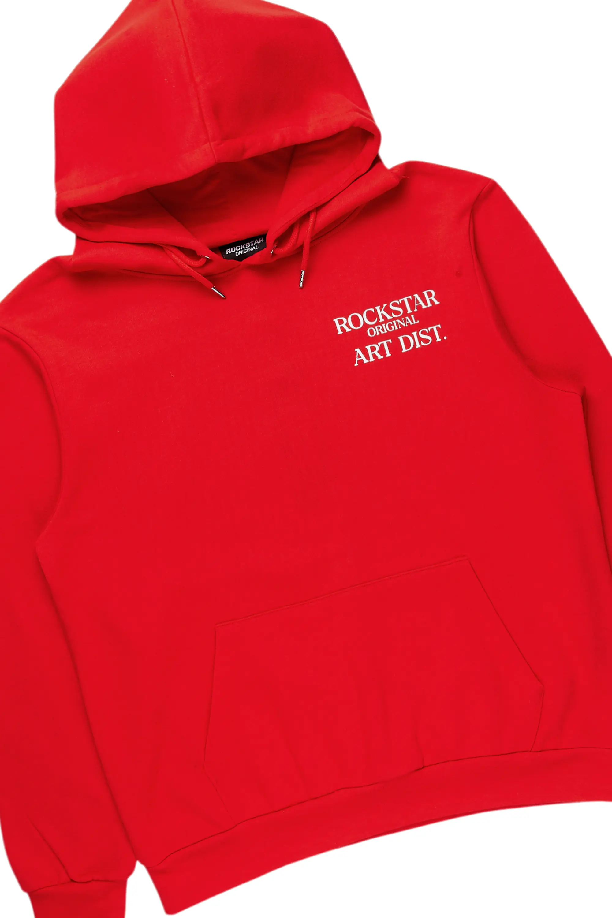 Briggs Red Hoodie/Baggy Fit Pant Set - Image 7