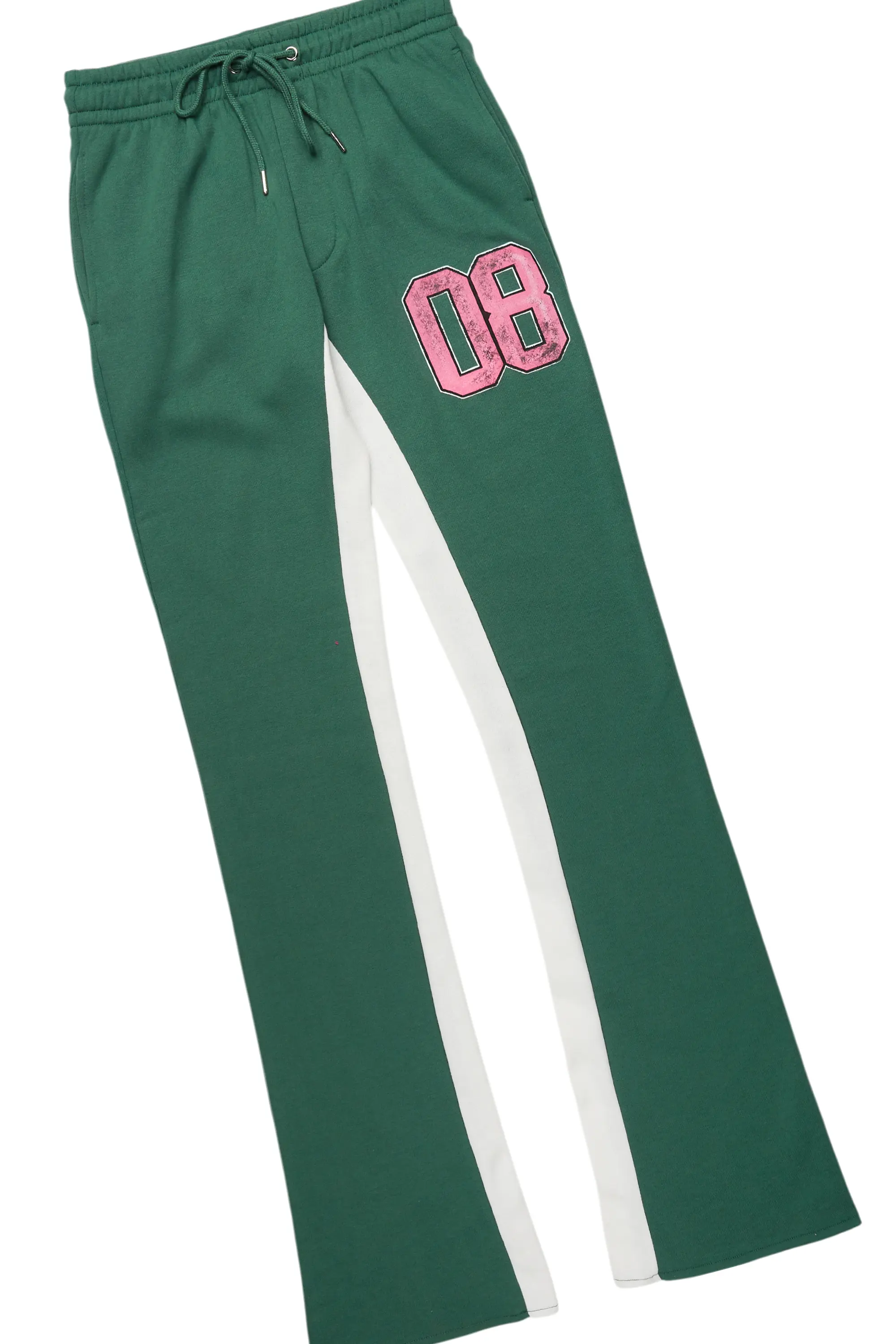Fields Green Baggy Hoodie Track Set - Image 10