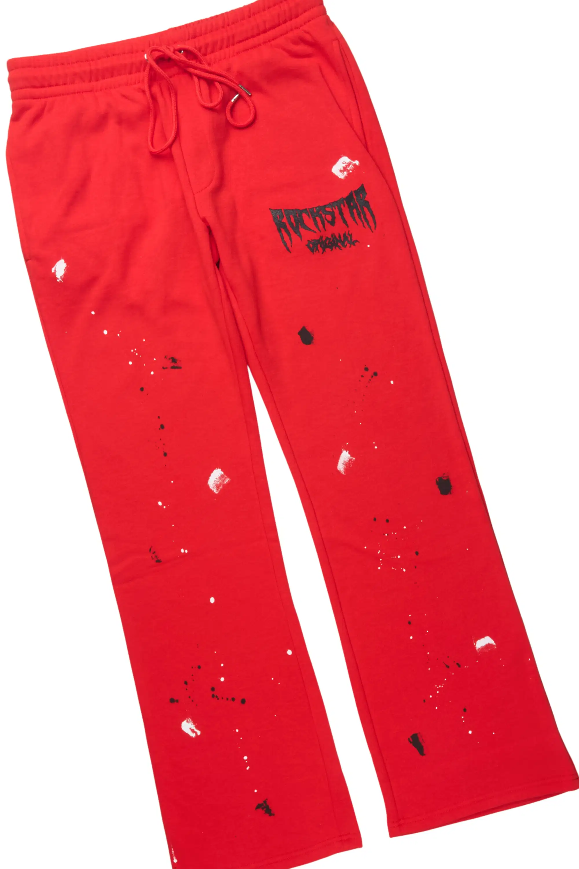 Twinkle Red/Black Hoodie Relaxed Track Set - Image 7