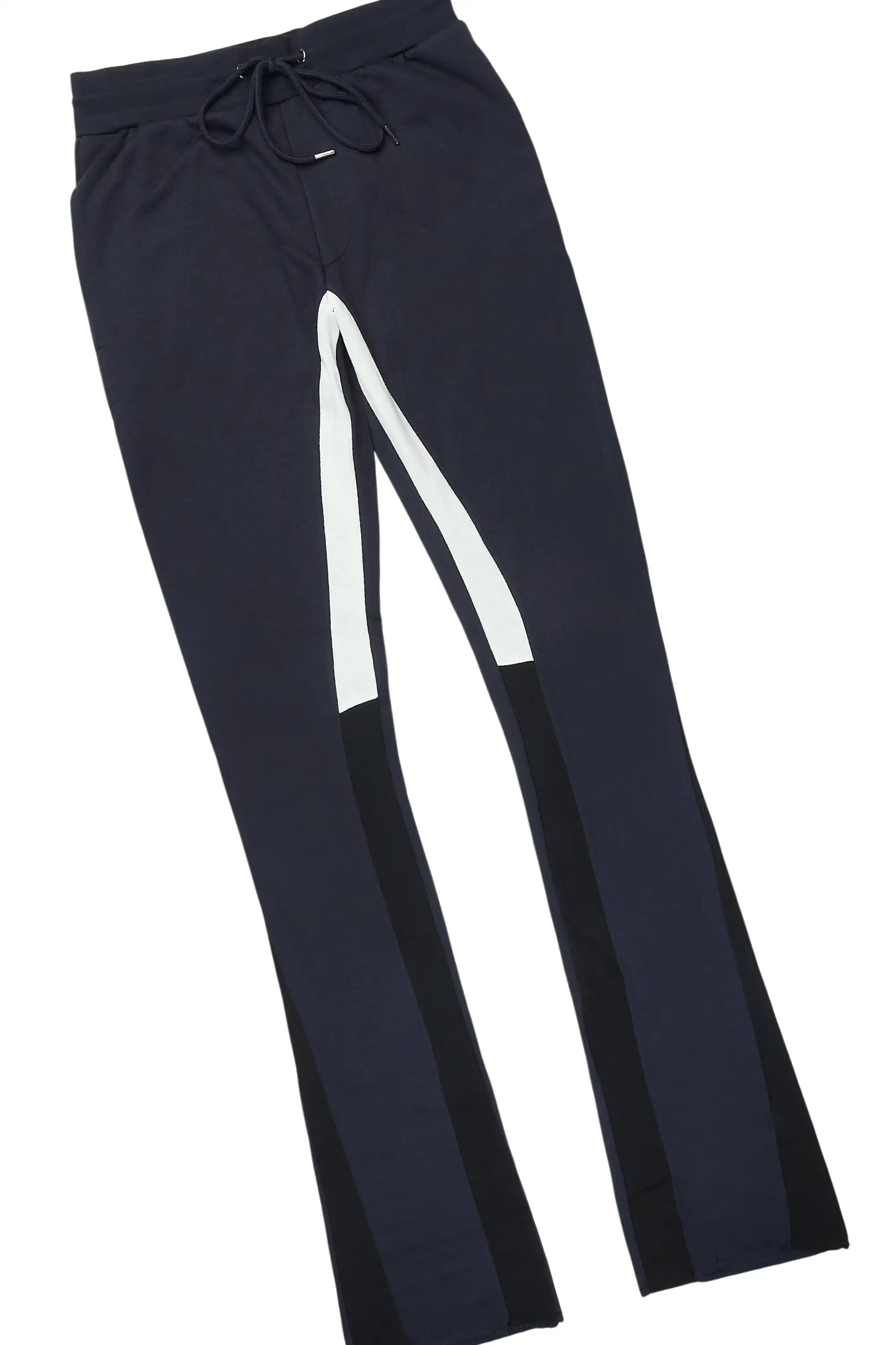 Basic Charcoal Hoodie/Stacked Flare Track Set - Image 8