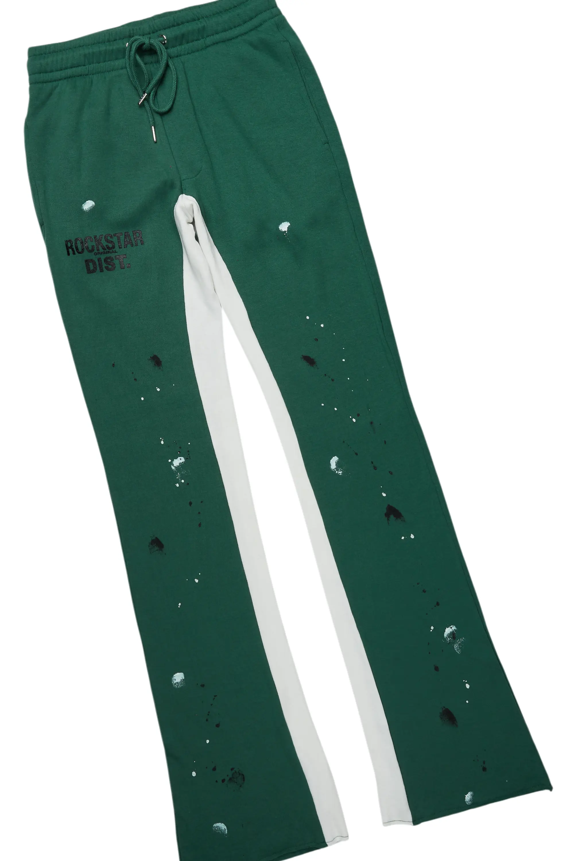 Jaco Green Hoodie Baggy Fit Pant Track Set - Image 8