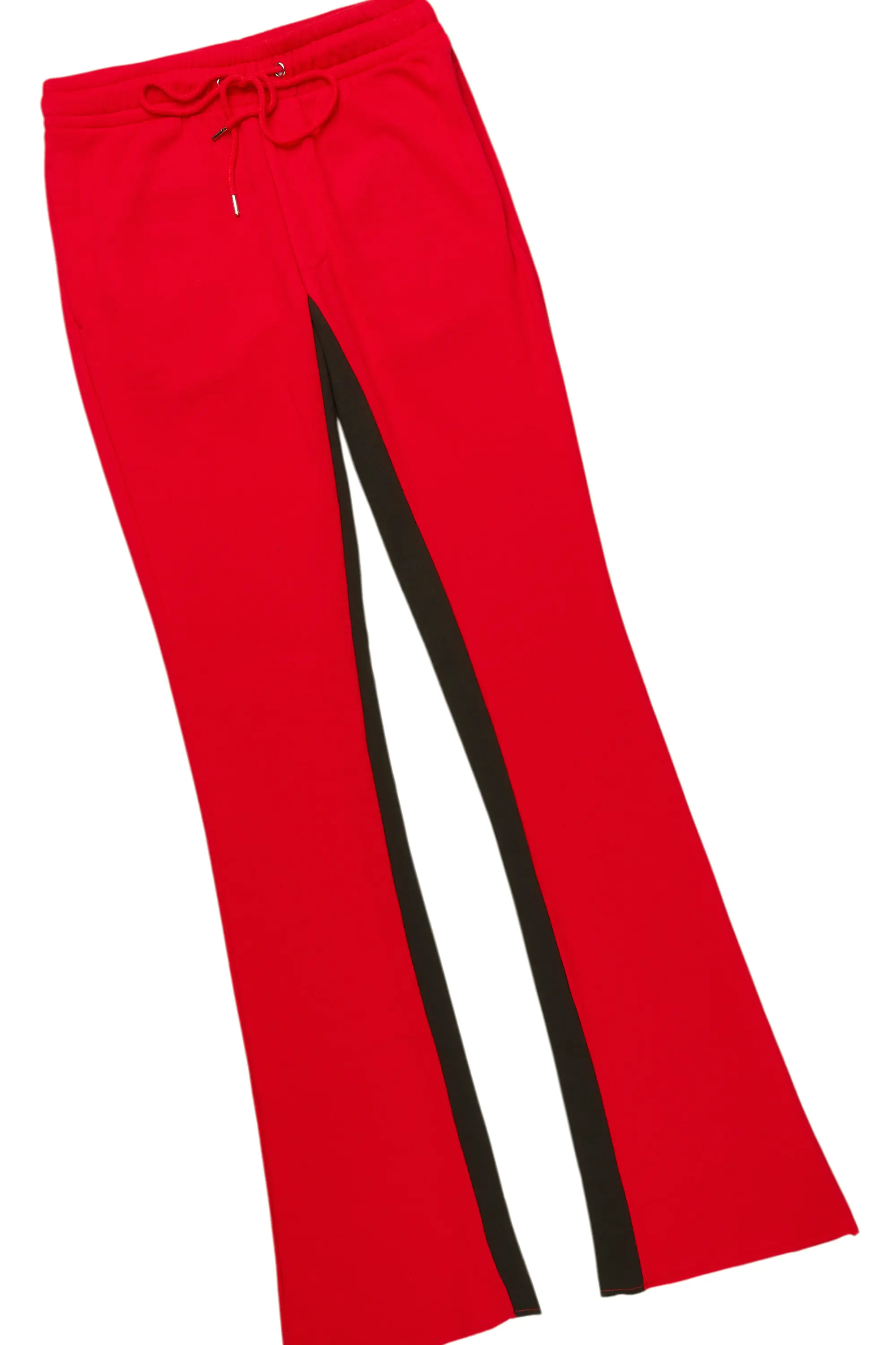 Basic Red Hoodie/Baggy Track Pant Set - Image 8