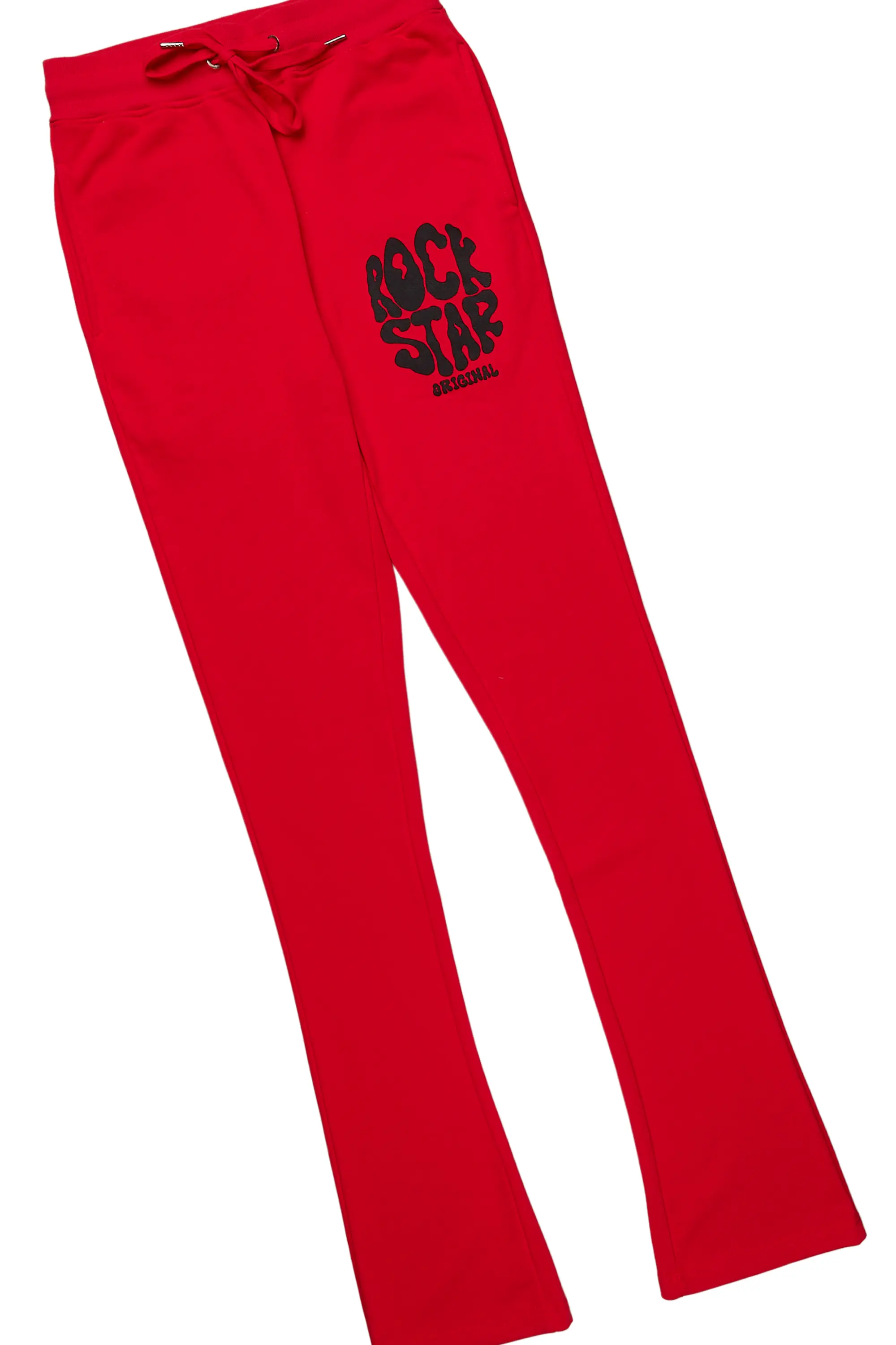Warblen White/Red T-Shirt/Stacked Flare Pant Set - Image 8