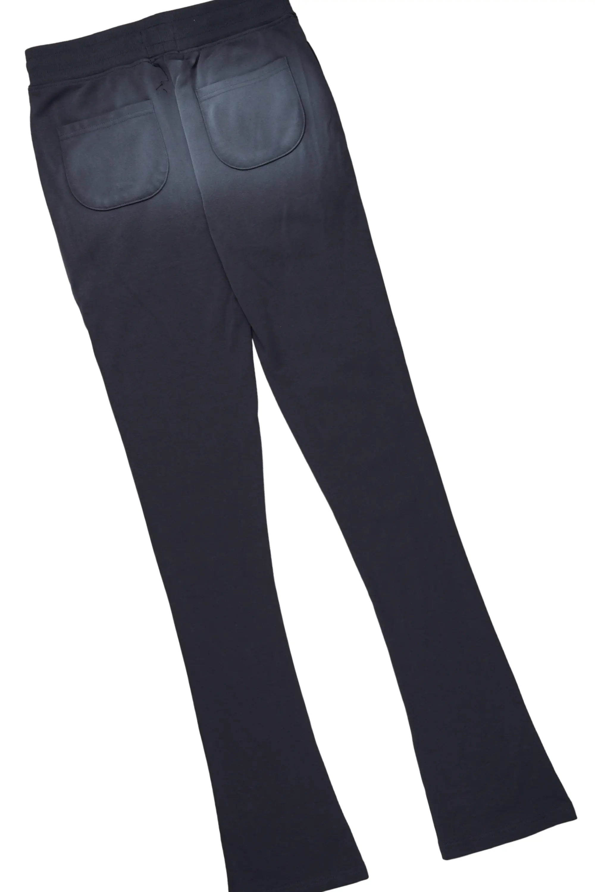 Vadim Charcoal/Black Oversize T-Shirt/Stacked Flare Track Set - Image 10