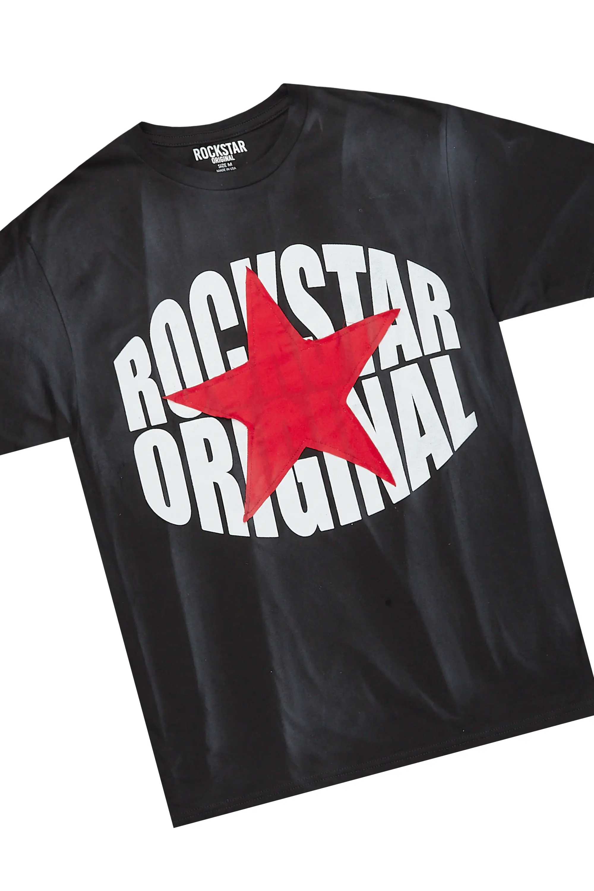 Sarge Vintage Black/Red T-Shirt/Stacked Flare Track Set - Image 7