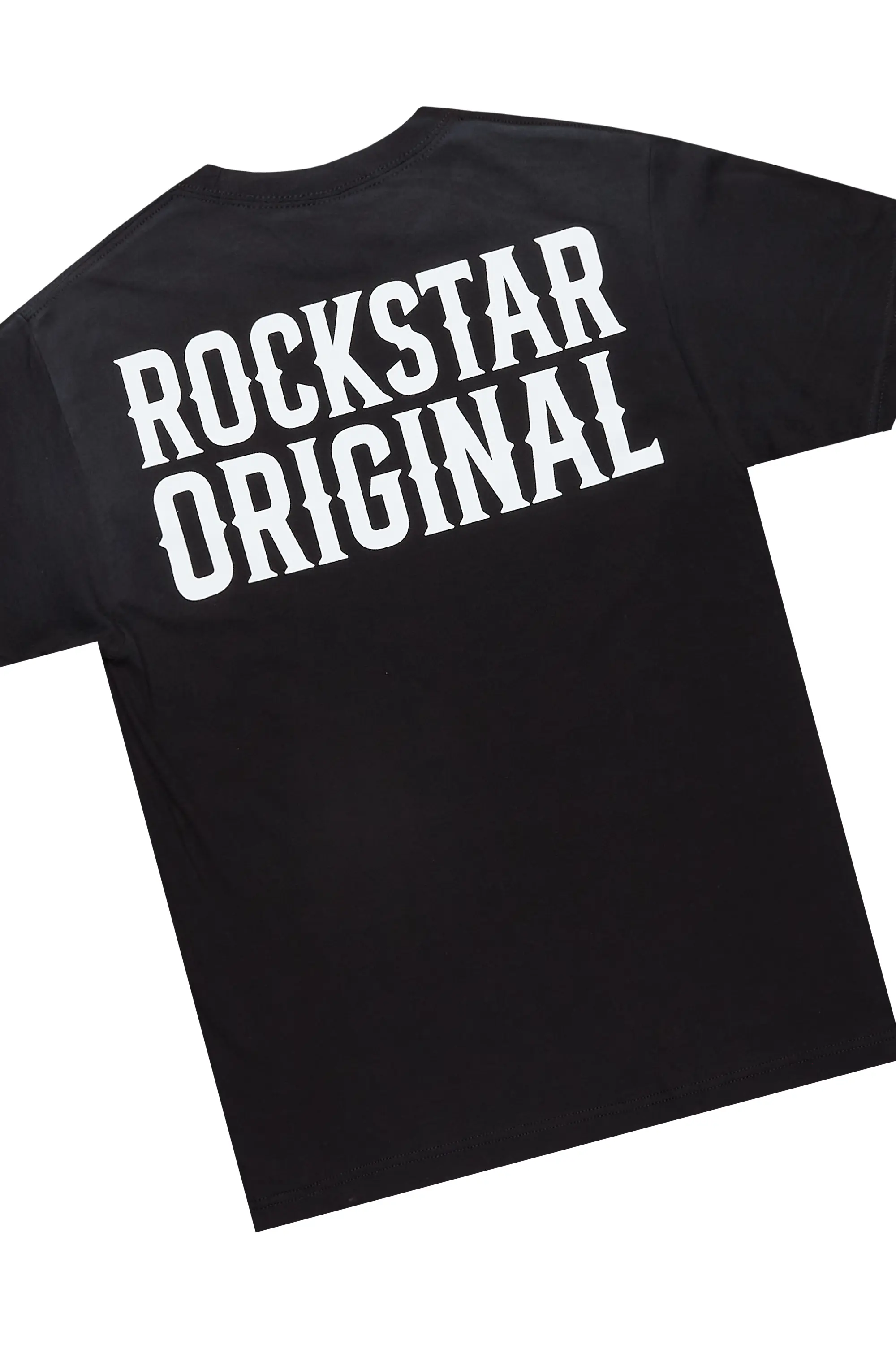 Brookwood Black T-Shirt/Stacked Track Set - Image 8